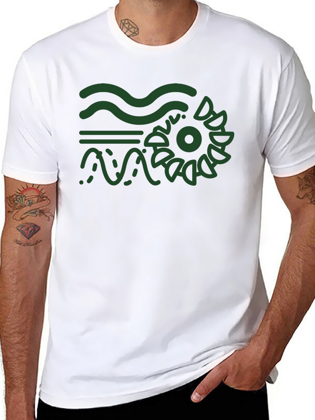 Green Hydroelectric Power T-Shirt
