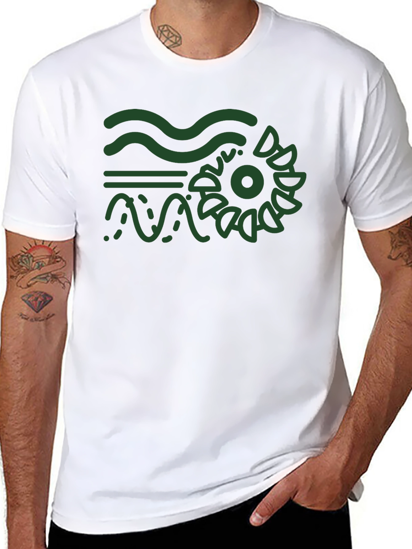 Green Hydroelectric Power T-Shirt