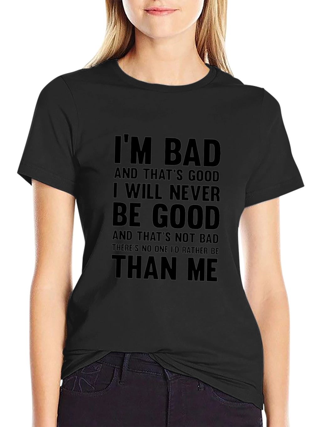 Im Bad Graphic Print T-Shirt - Mens