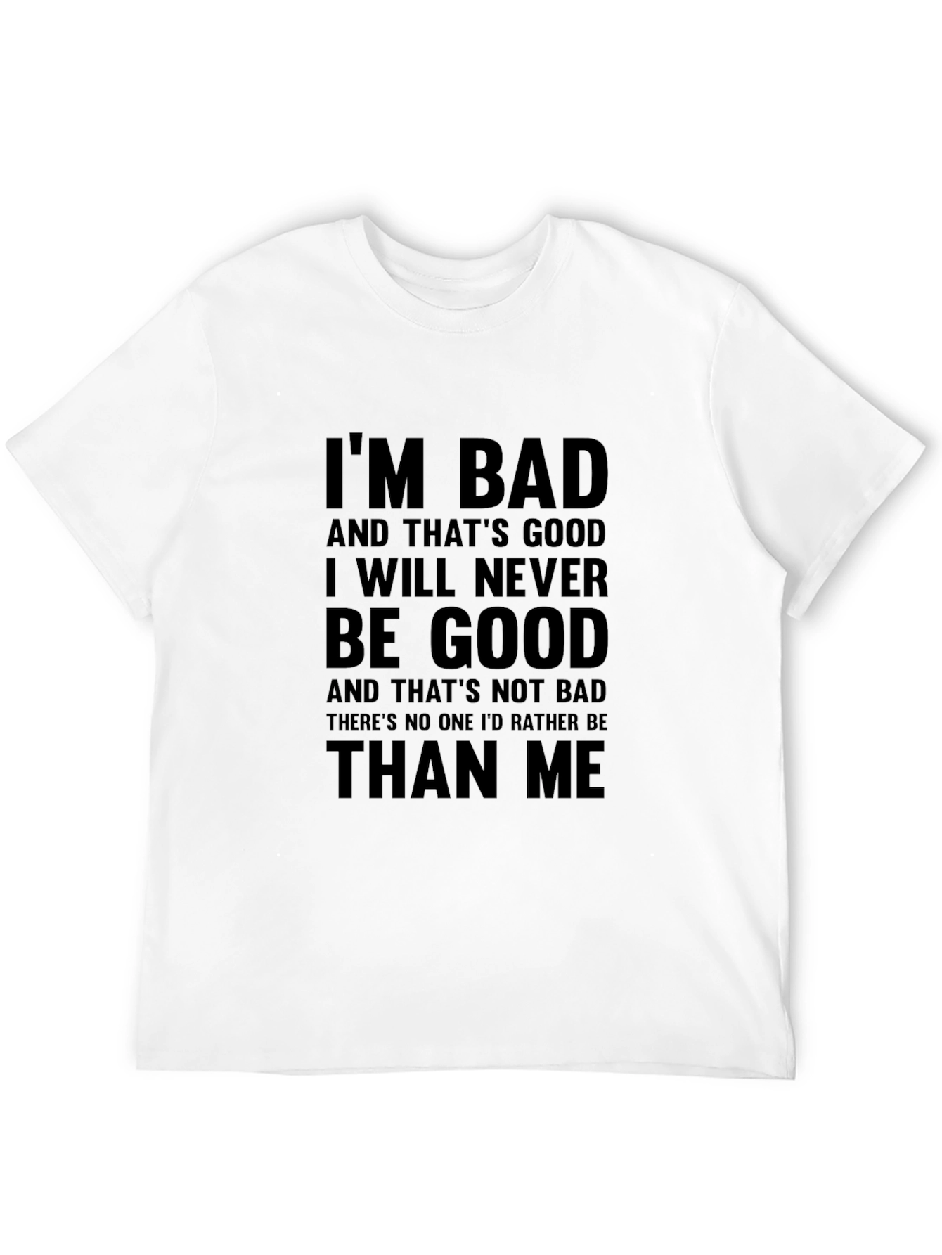 Im Bad Graphic Print T-Shirt - Mens