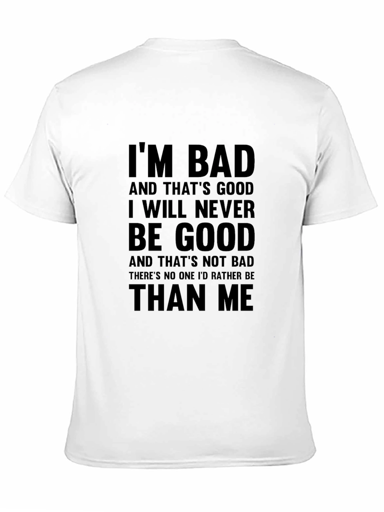 Im Bad Graphic Print T-Shirt - Mens