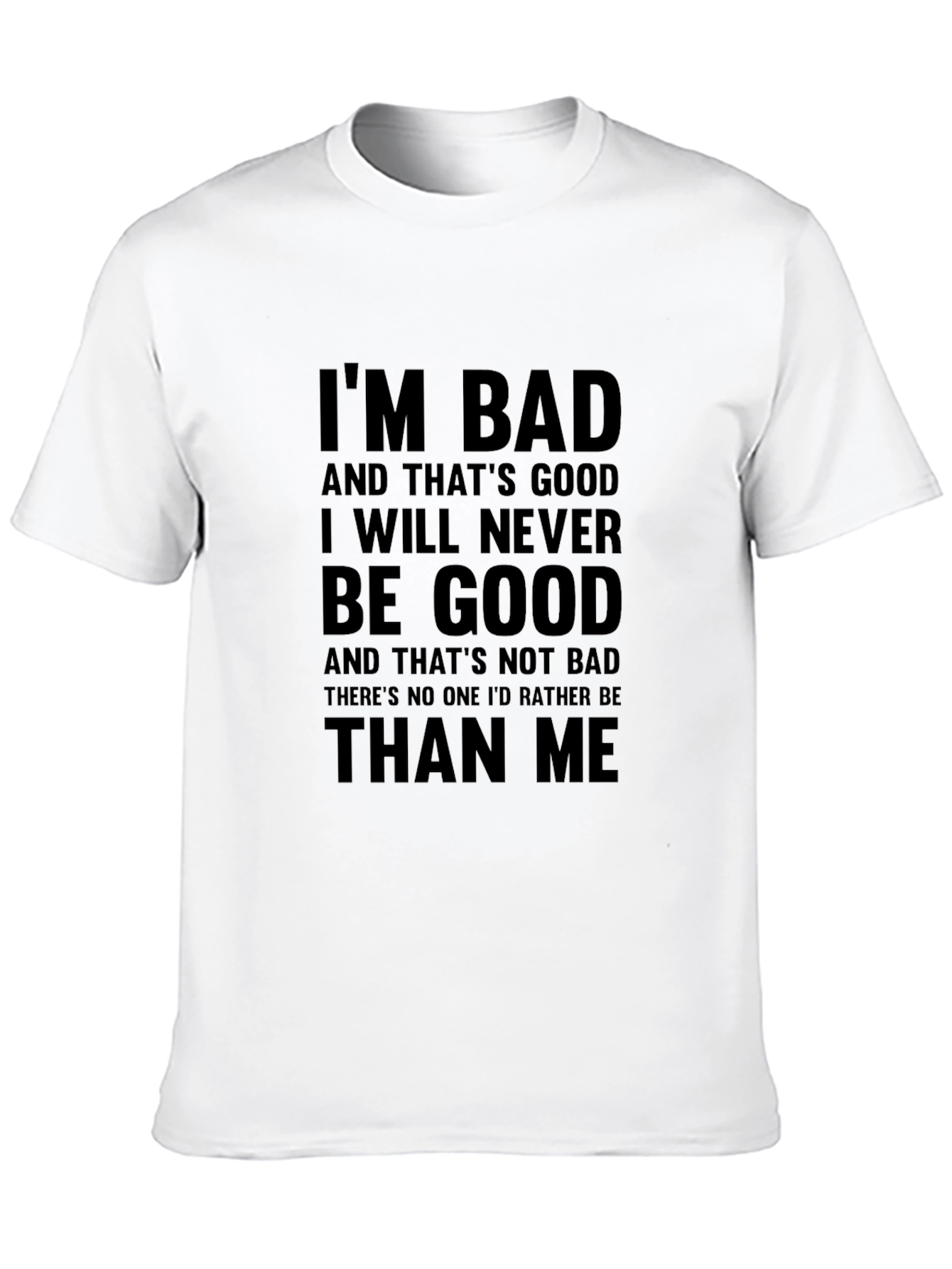 Im Bad Graphic Print T-Shirt - Mens