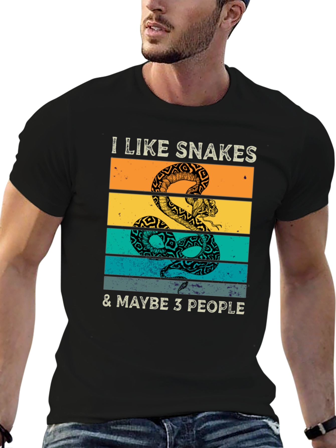 I Like Snakes T-Shirt - Funny Graphic Tee