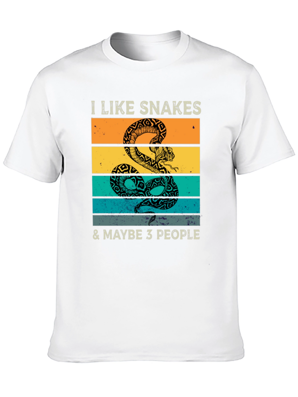 I Like Snakes T-Shirt - Funny Graphic Tee