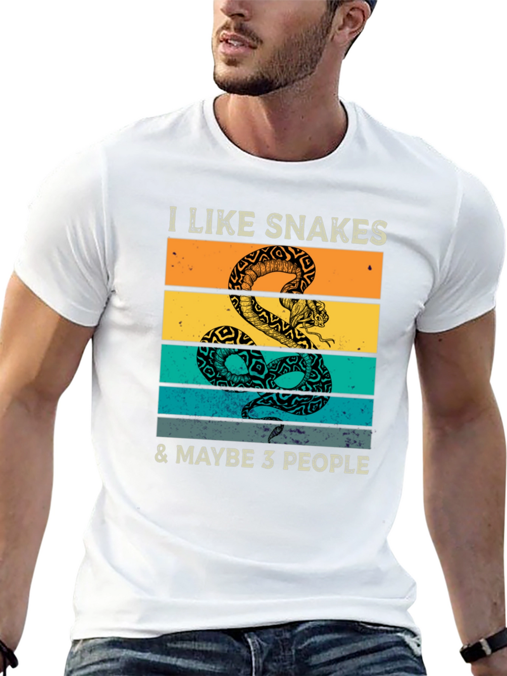 I Like Snakes T-Shirt - Funny Graphic Tee