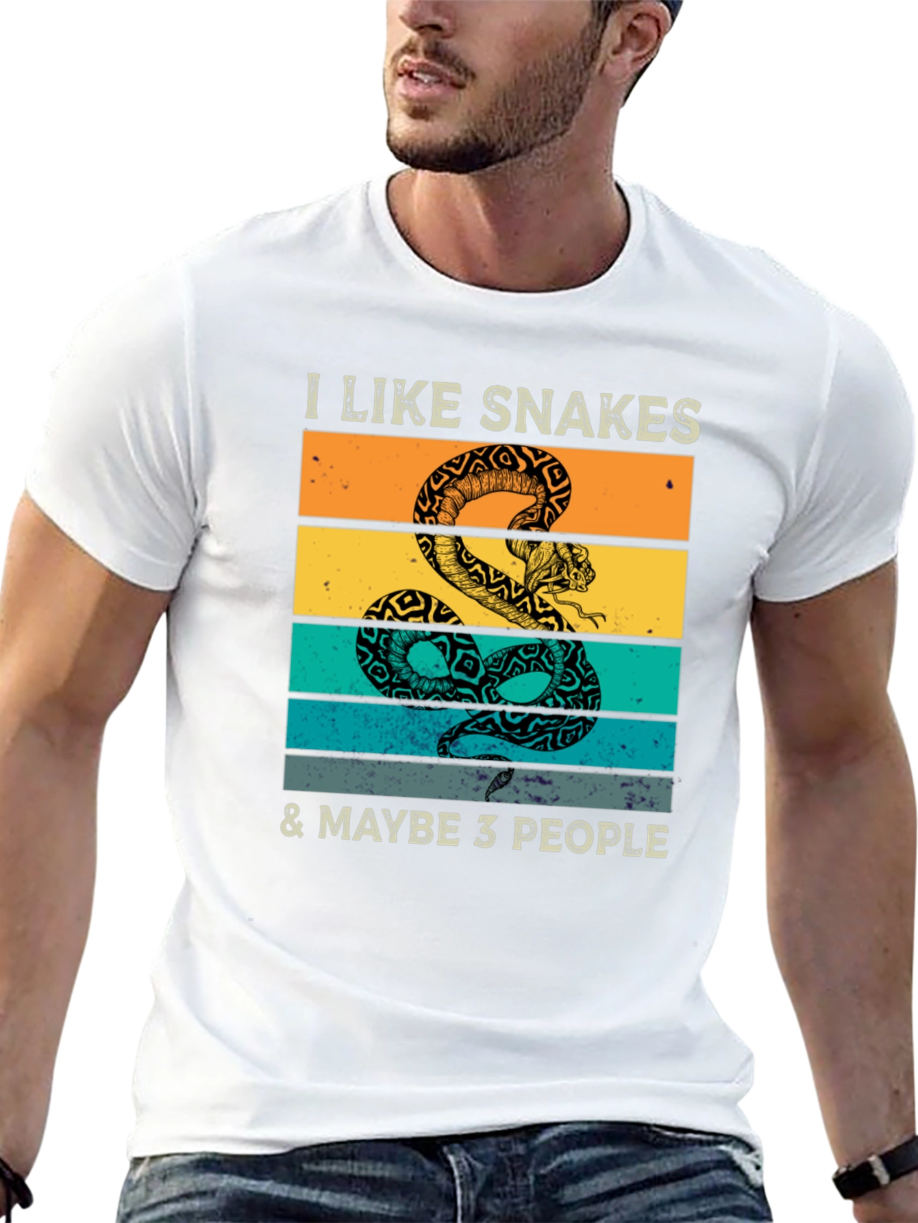 I Like Snakes T-Shirt - Funny Graphic Tee