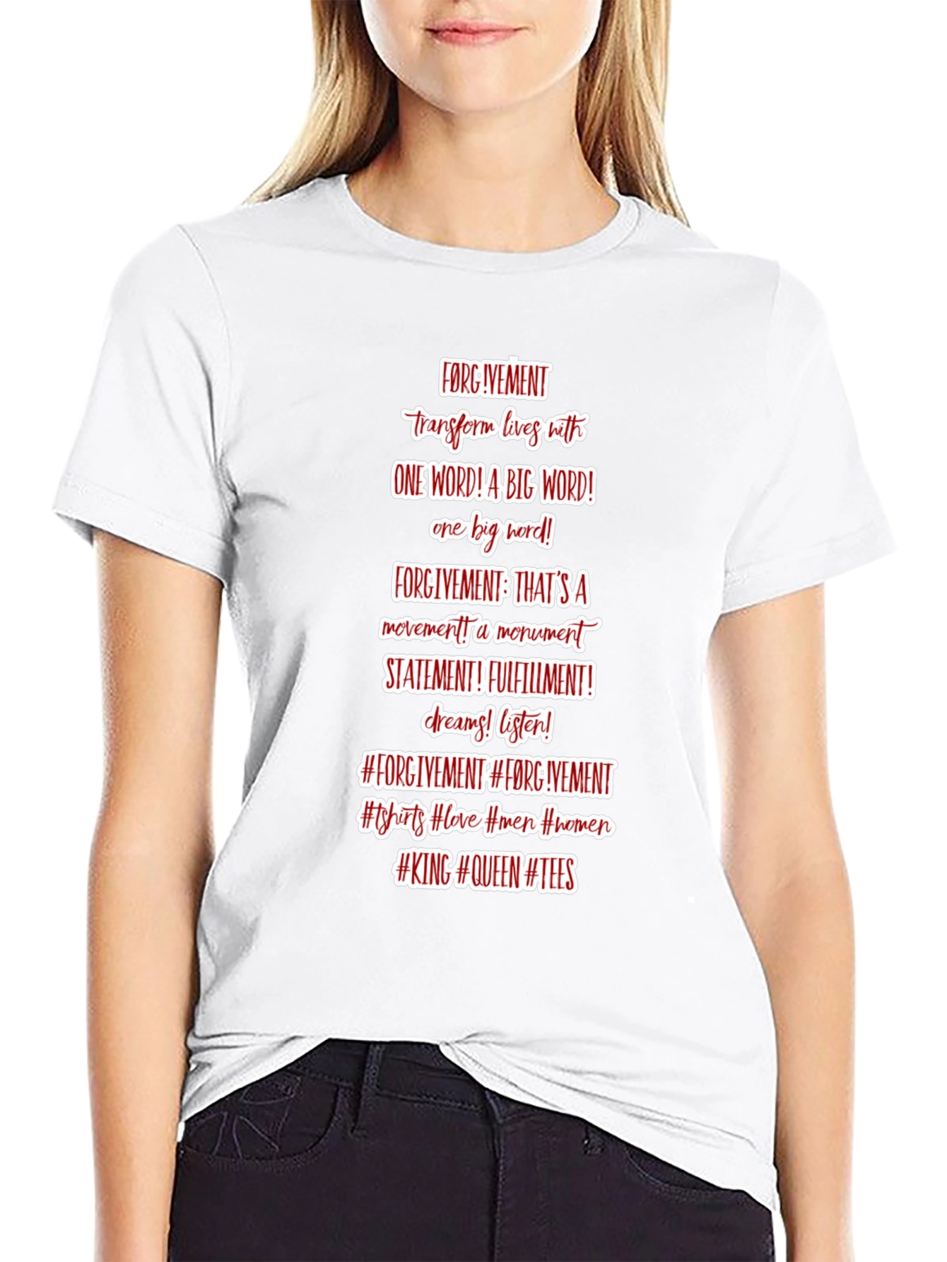 Forgive T-Shirt - Positive Message