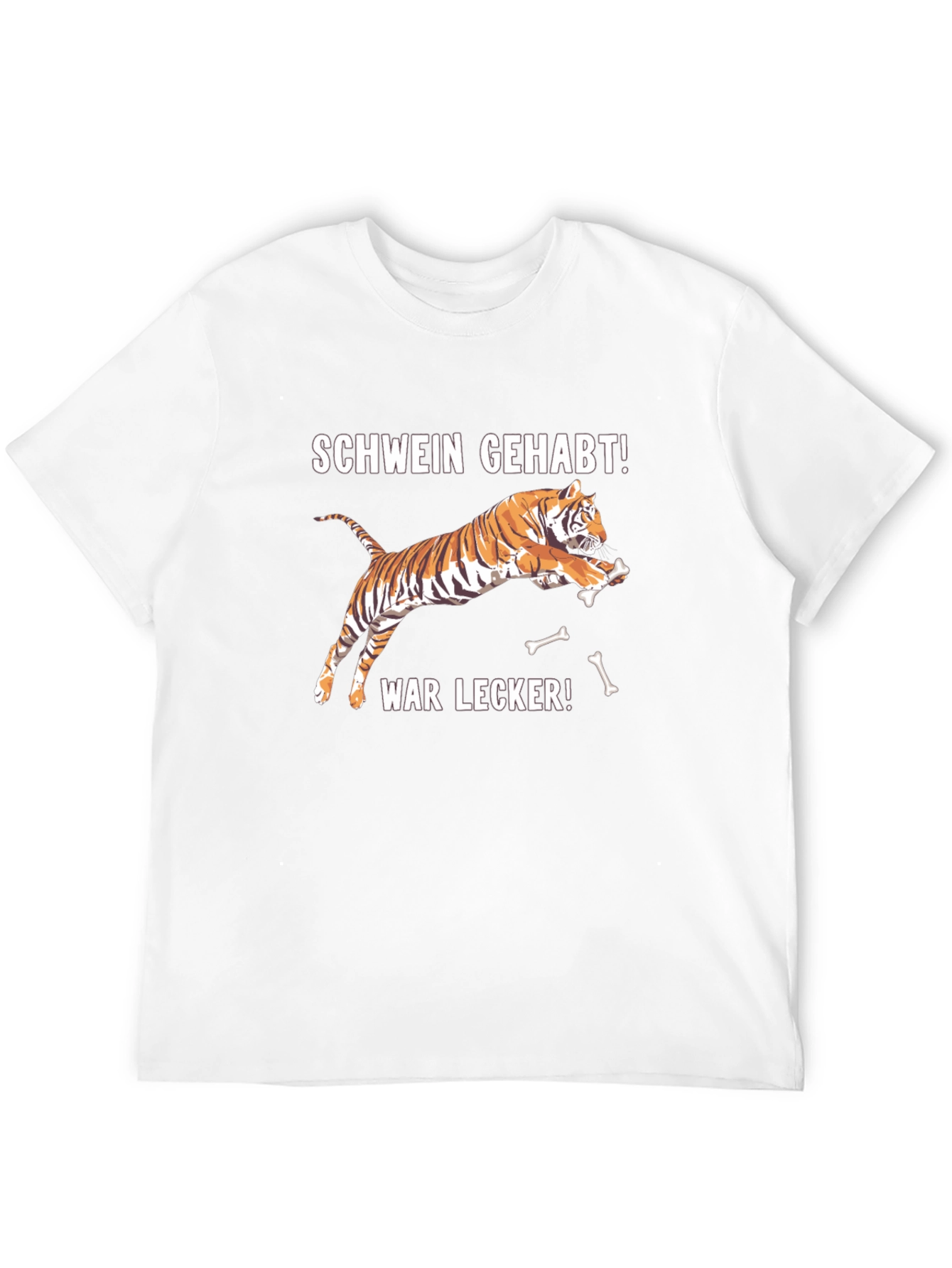 Schwein Gehabt Tiger Graphic Tee