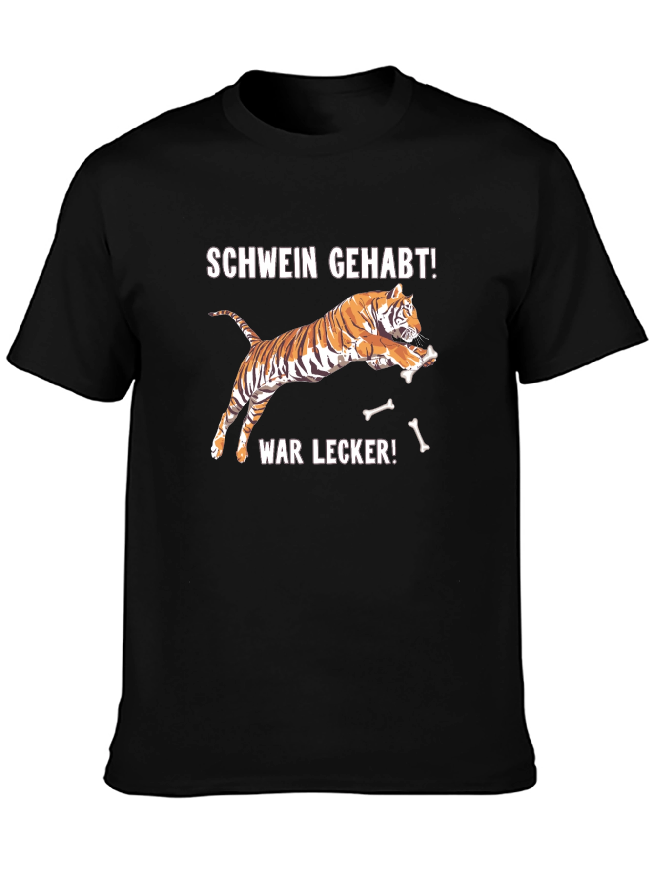 Schwein Gehabt Tiger Graphic Tee