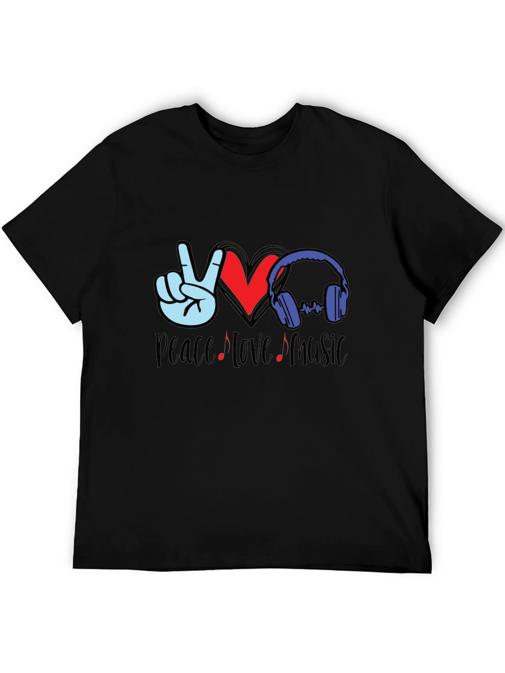 Peace Love Music T-Shirt