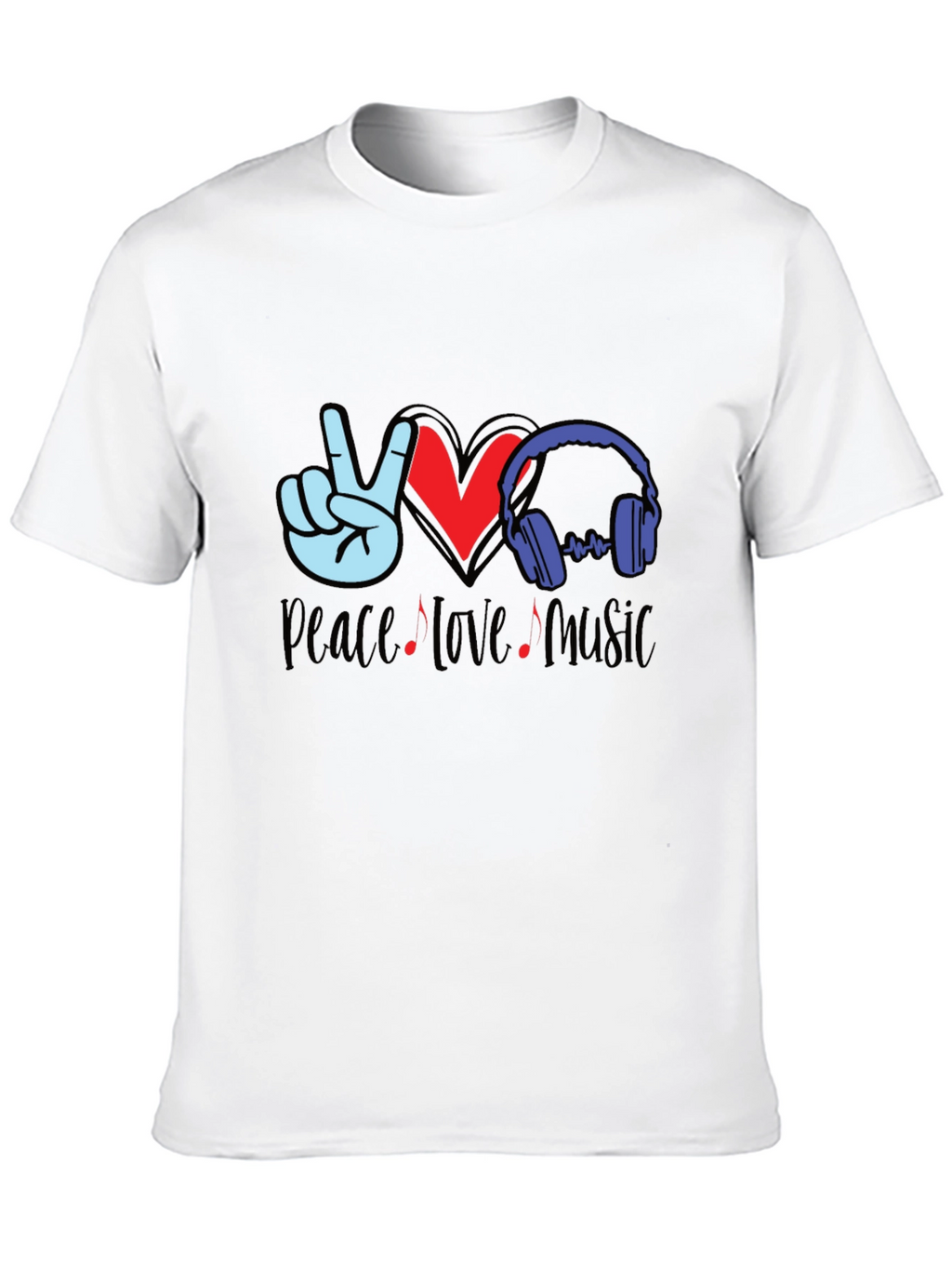 Peace Love Music T-Shirt
