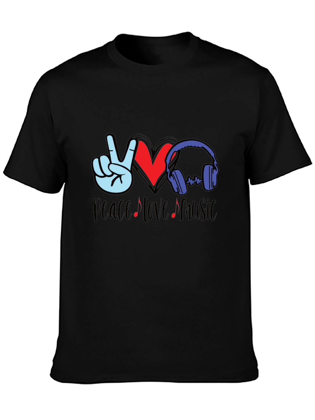 Peace Love Music T-Shirt