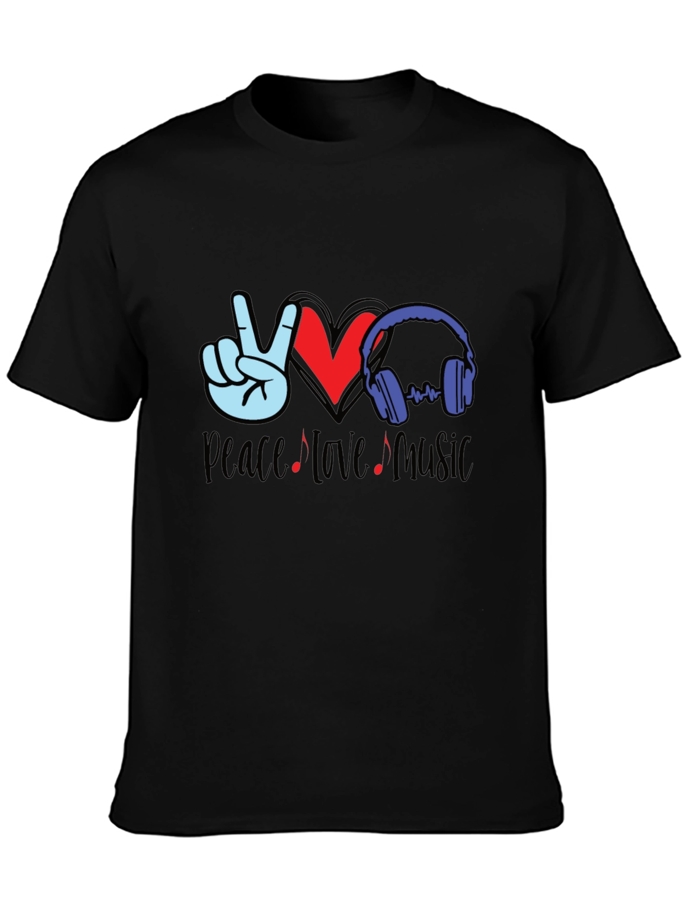 Peace Love Music T-Shirt