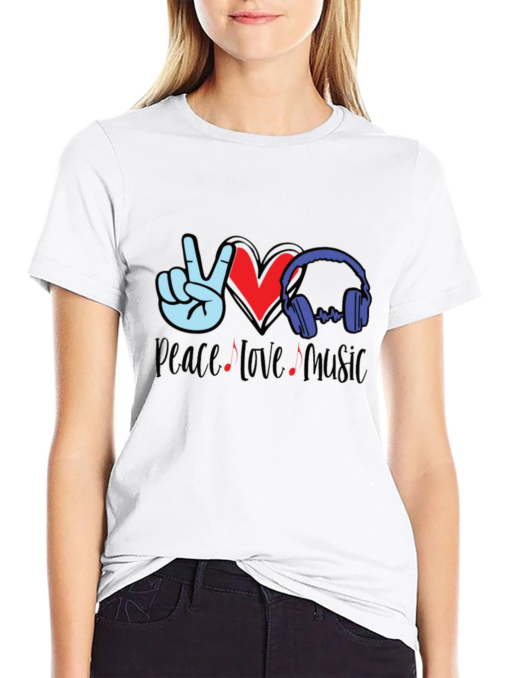 Peace Love Music T-Shirt