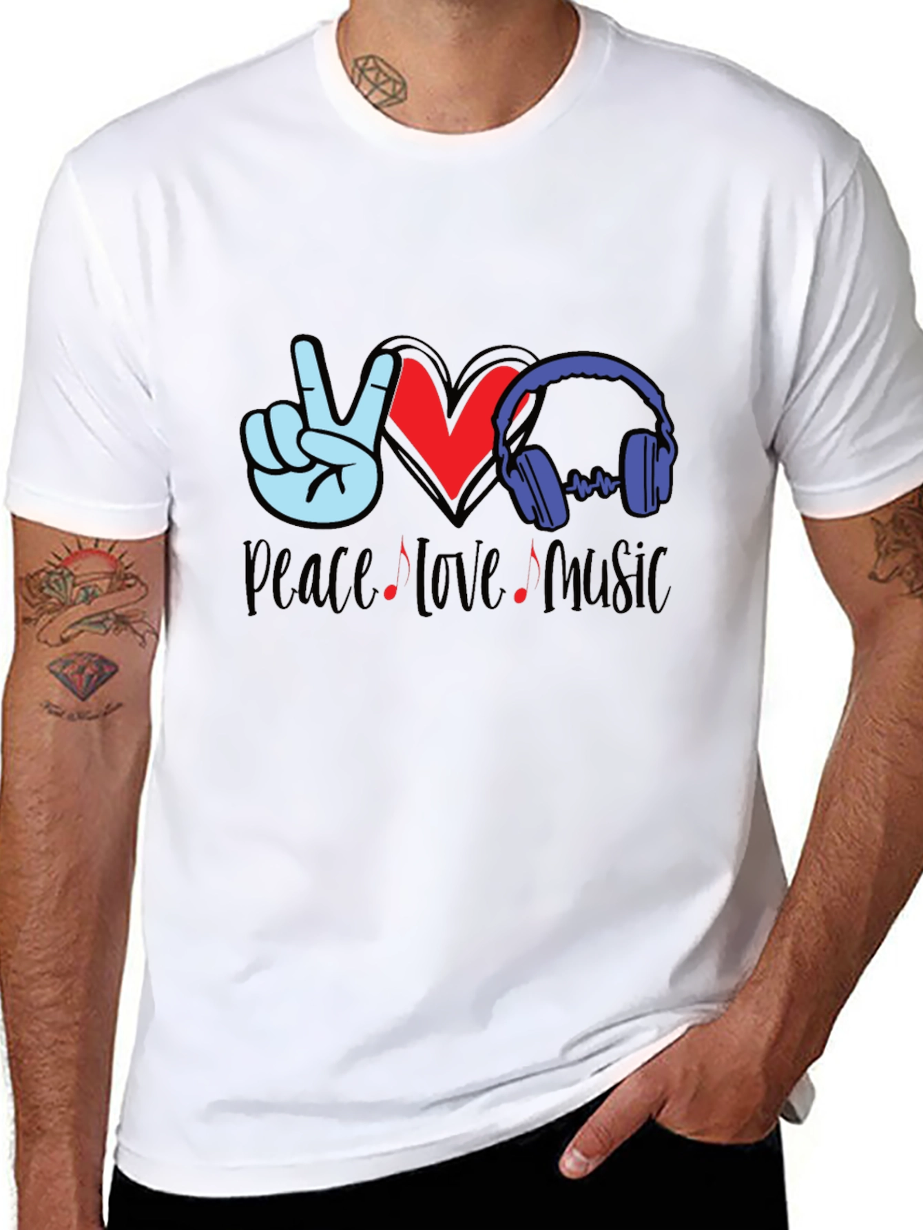 Peace Love Music T-Shirt