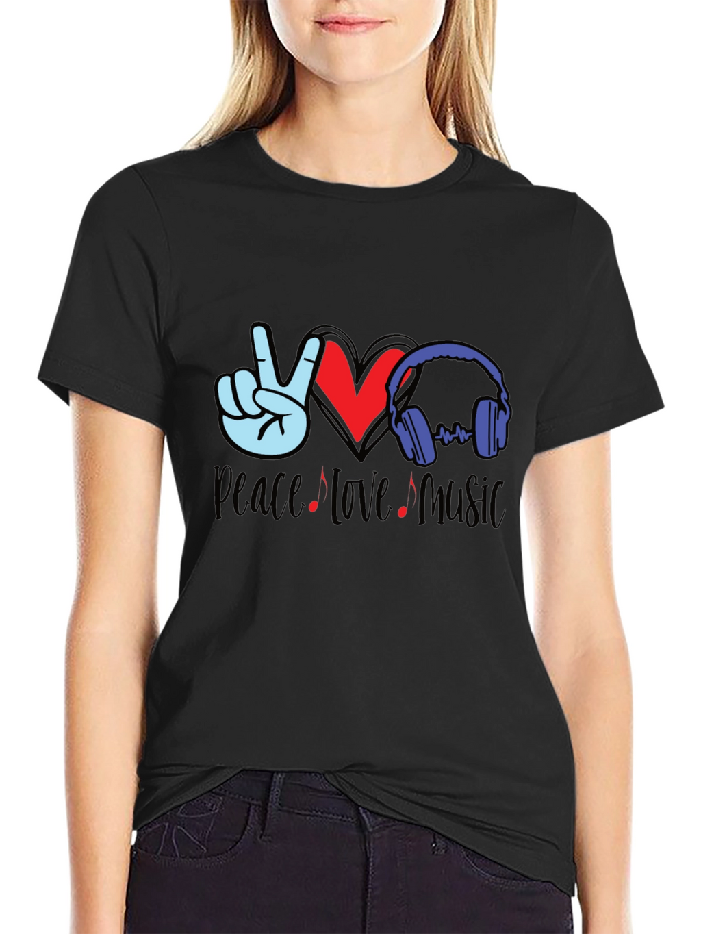 Peace Love Music T-Shirt