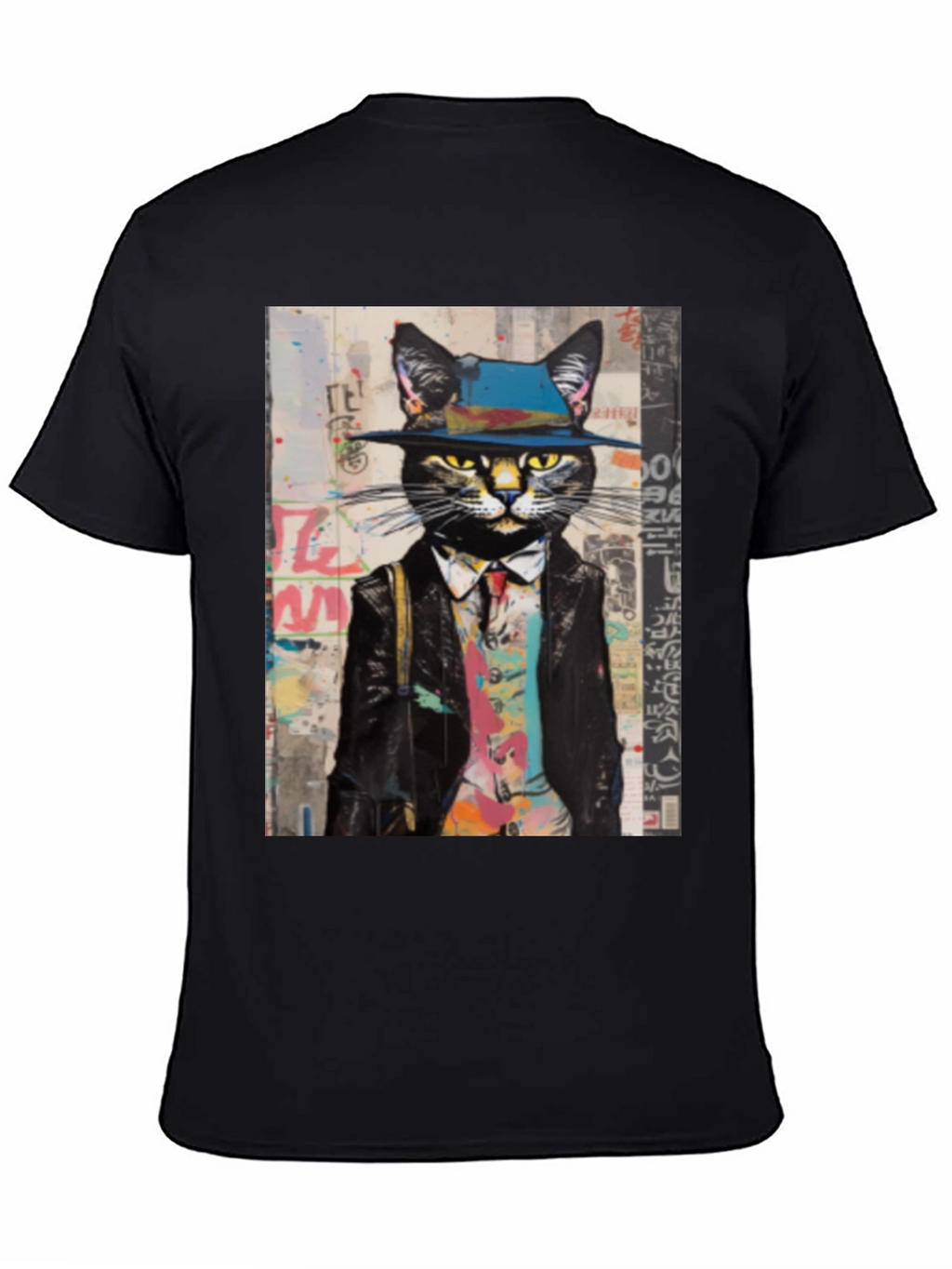 Dapper Cat T-Shirt: Stylish Feline Fashion Tee