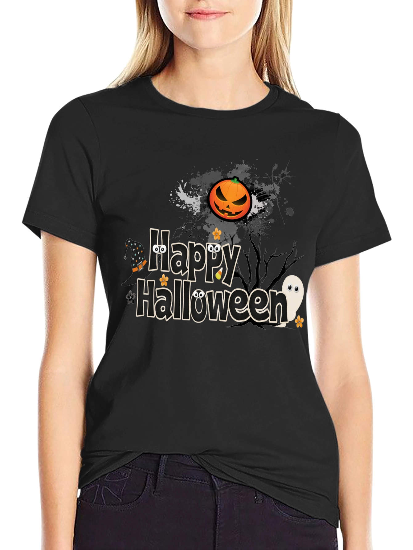 Happy Halloween T-Shirt: Spooky Season Apparel
