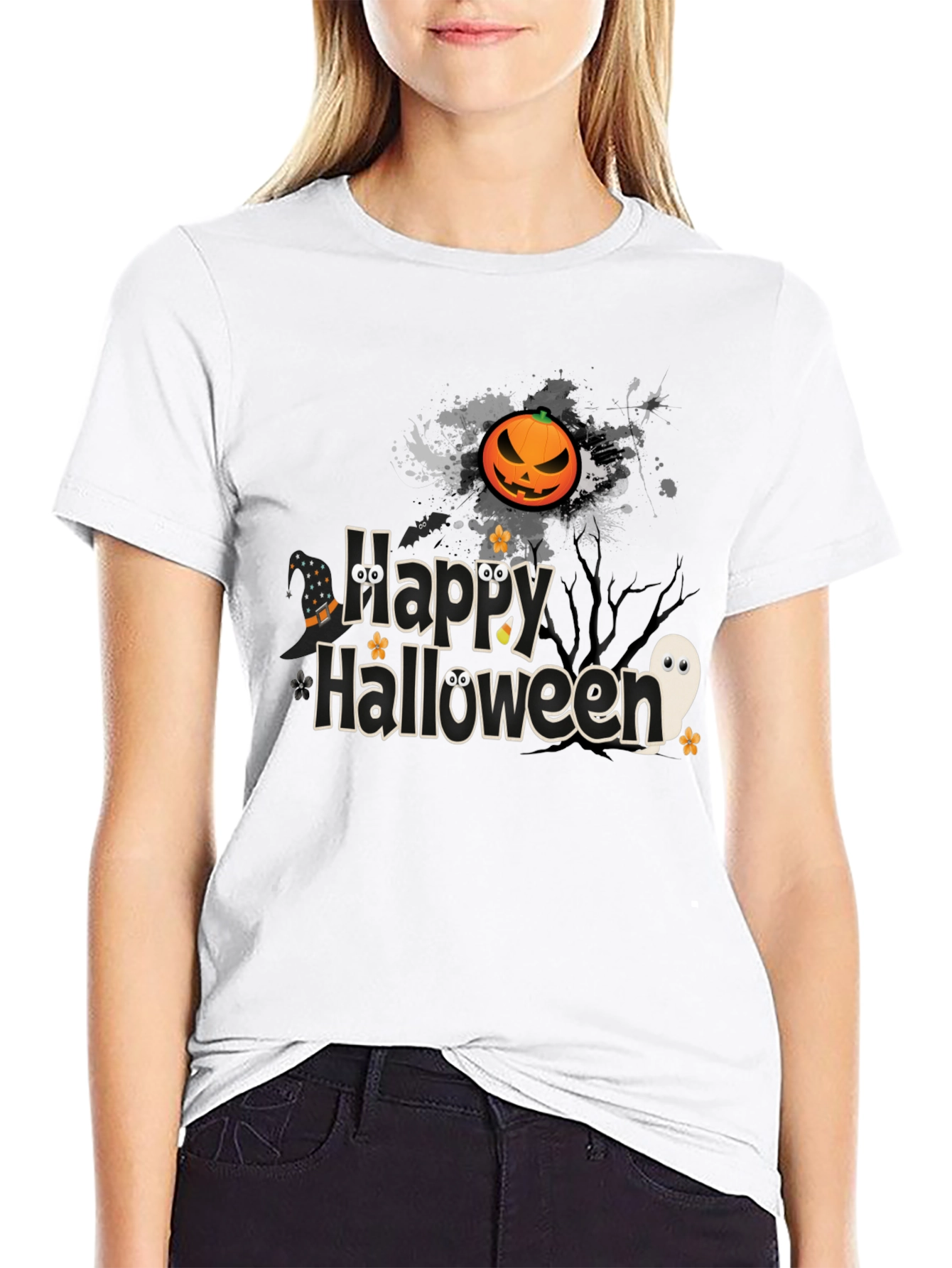 Happy Halloween T-Shirt: Spooky Season Apparel