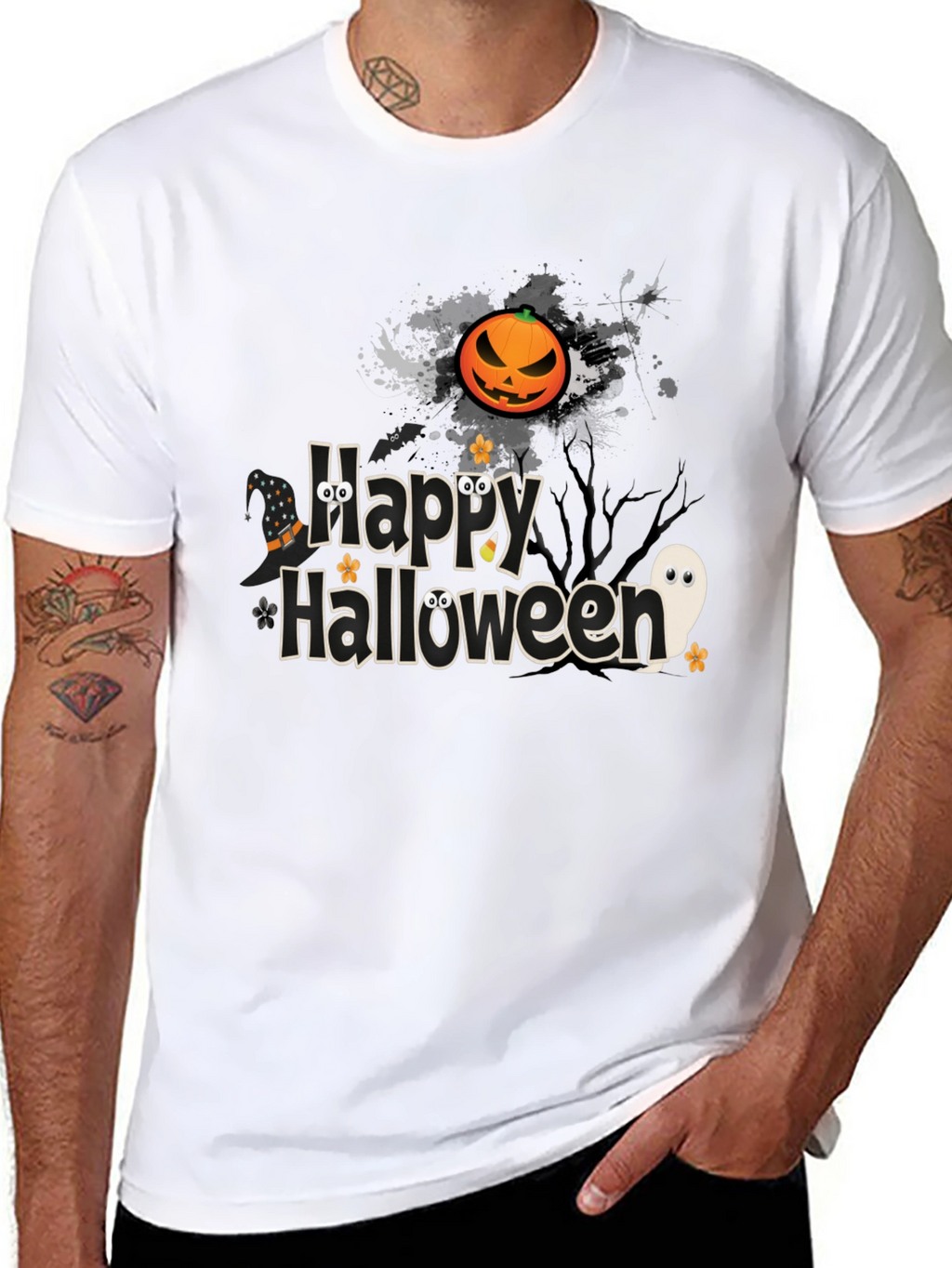 Happy Halloween T-Shirt: Spooky Season Apparel
