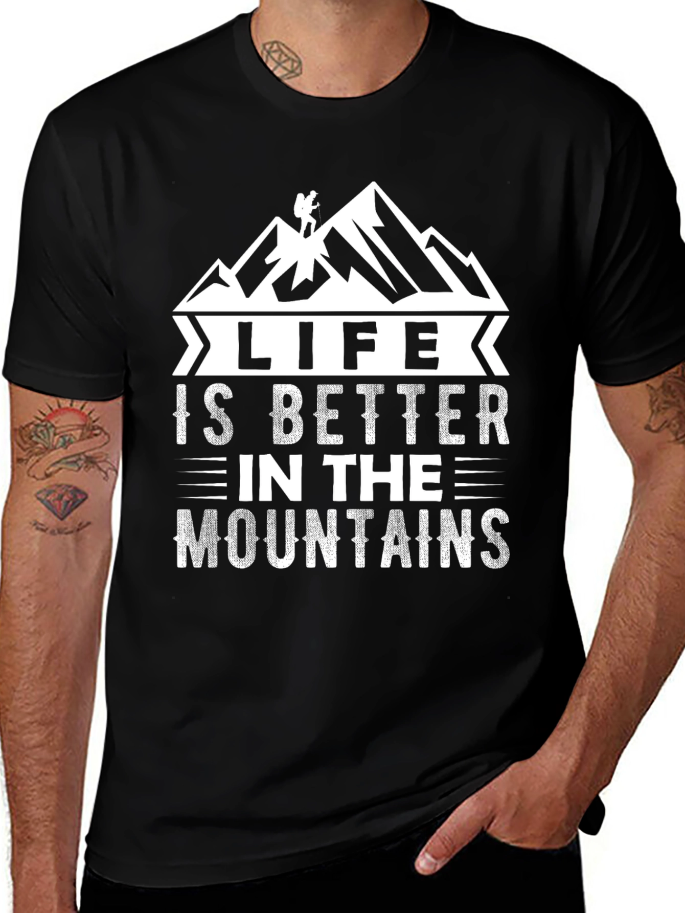 Life is Better in the Mountains T-Shirt