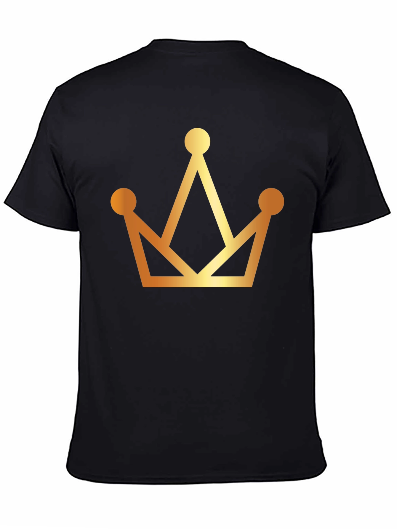 Crown Graphic Black T-Shirt