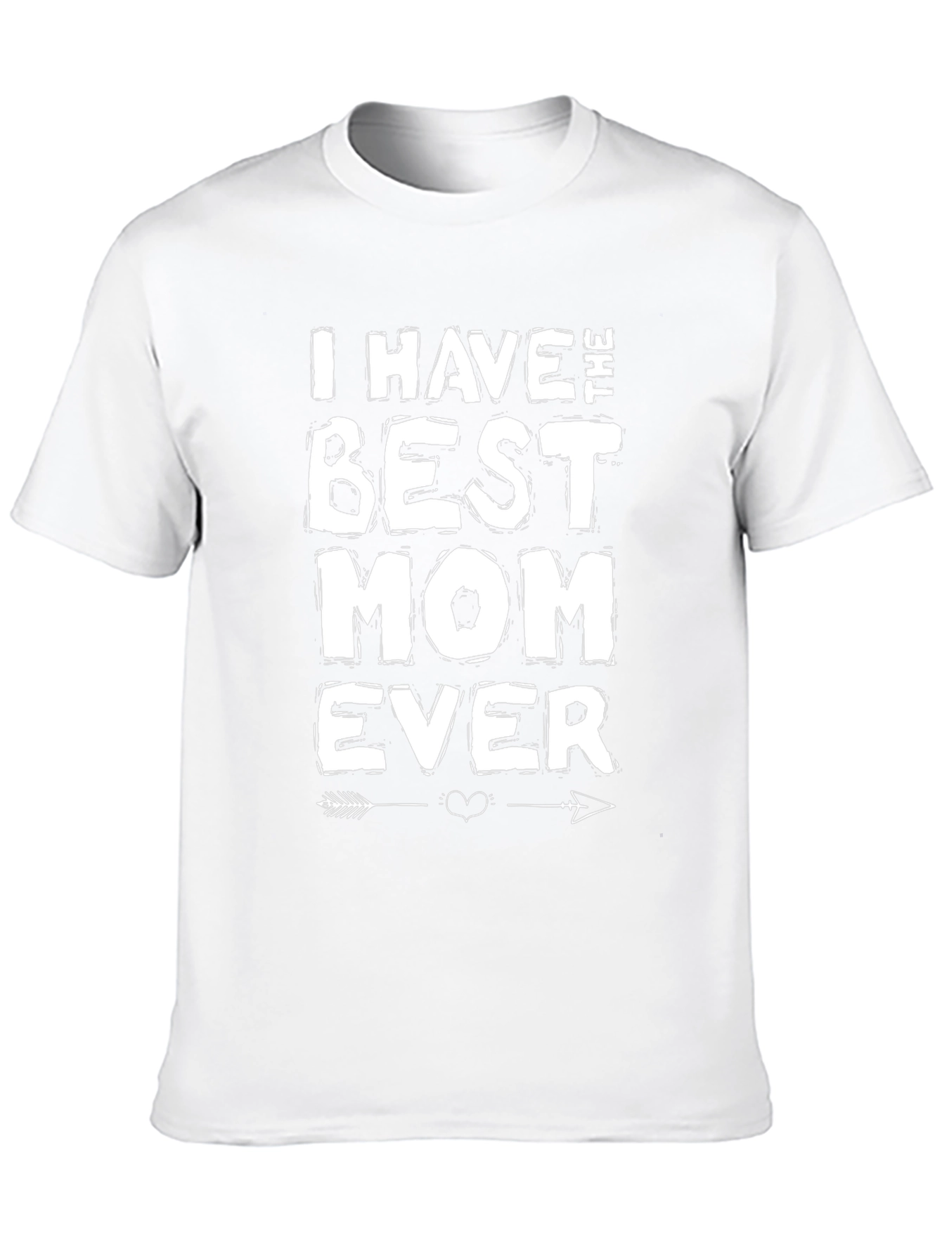 Best Mom Ever Graphic T-Shirt - Mens Black Crew Neck