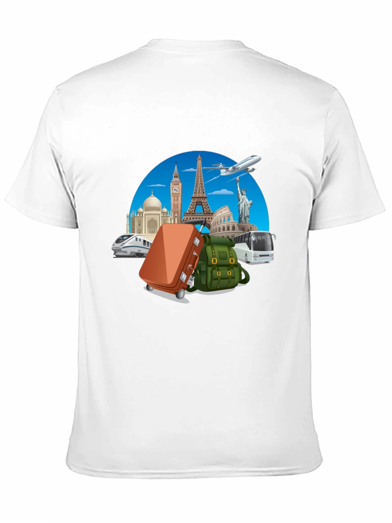 World Travel Graphic T-Shirt