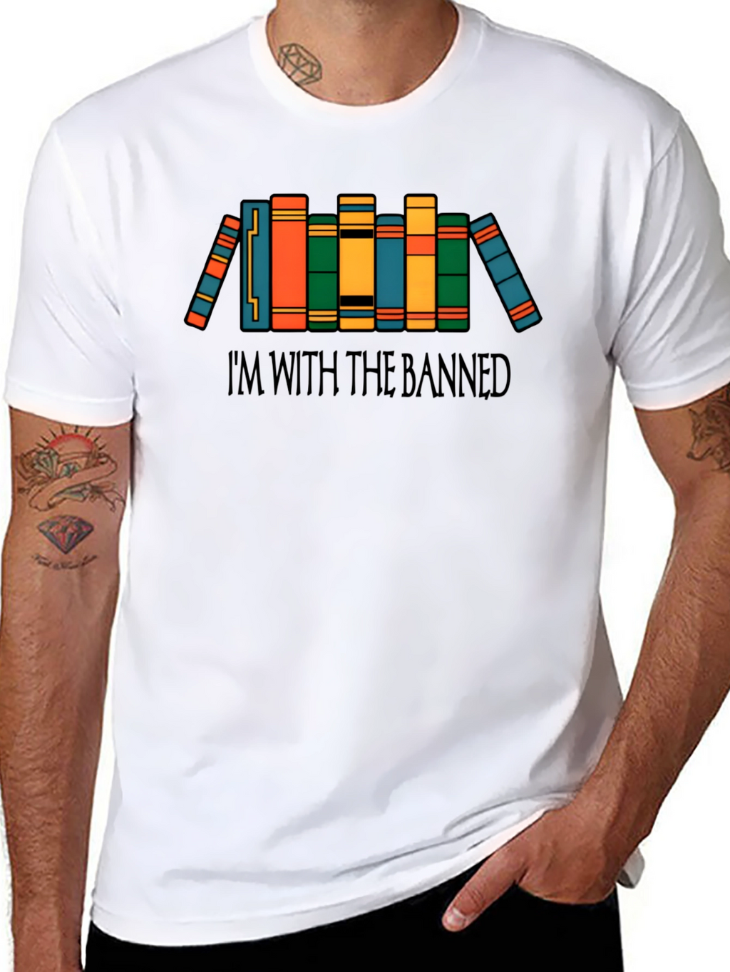 Im With The Banned Books T-Shirt