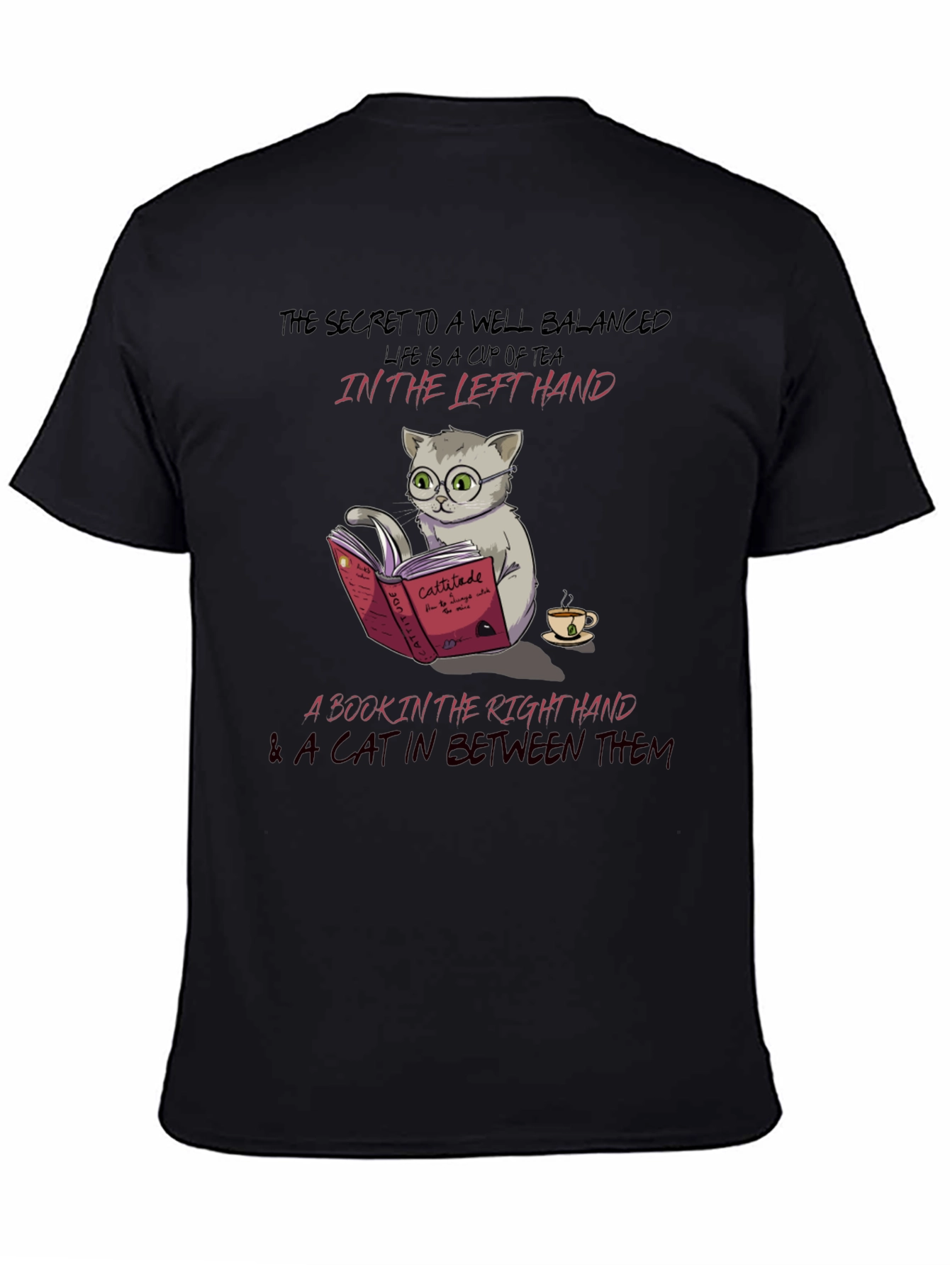 Well Balanced Cat Lover T-Shirt