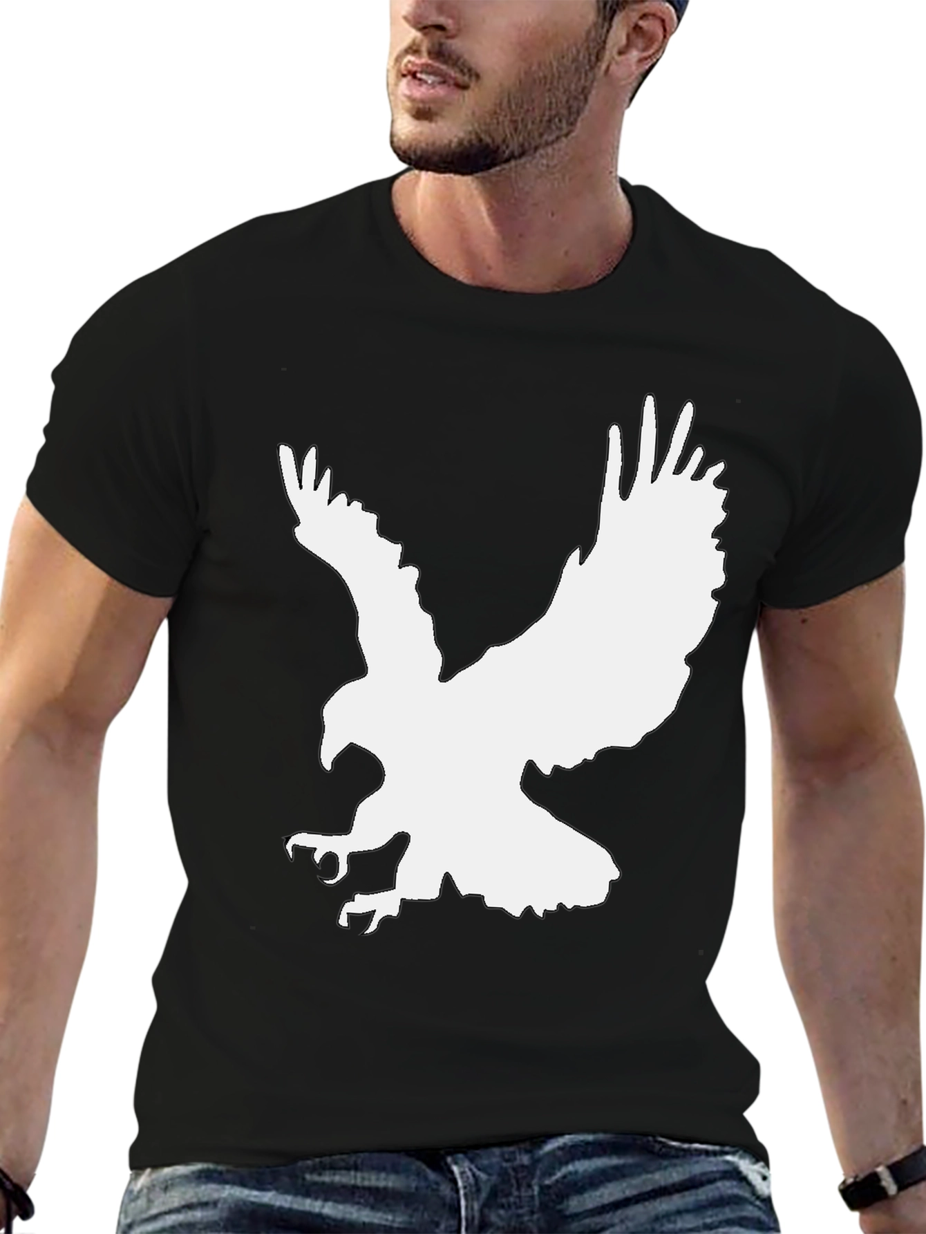 Black Eagle T-Shirt - Soaring Style