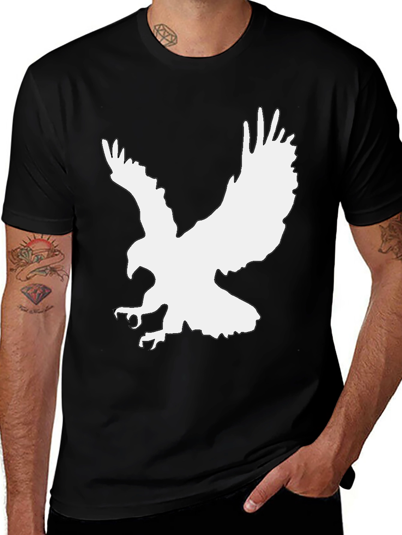 Black Eagle T-Shirt - Soaring Style