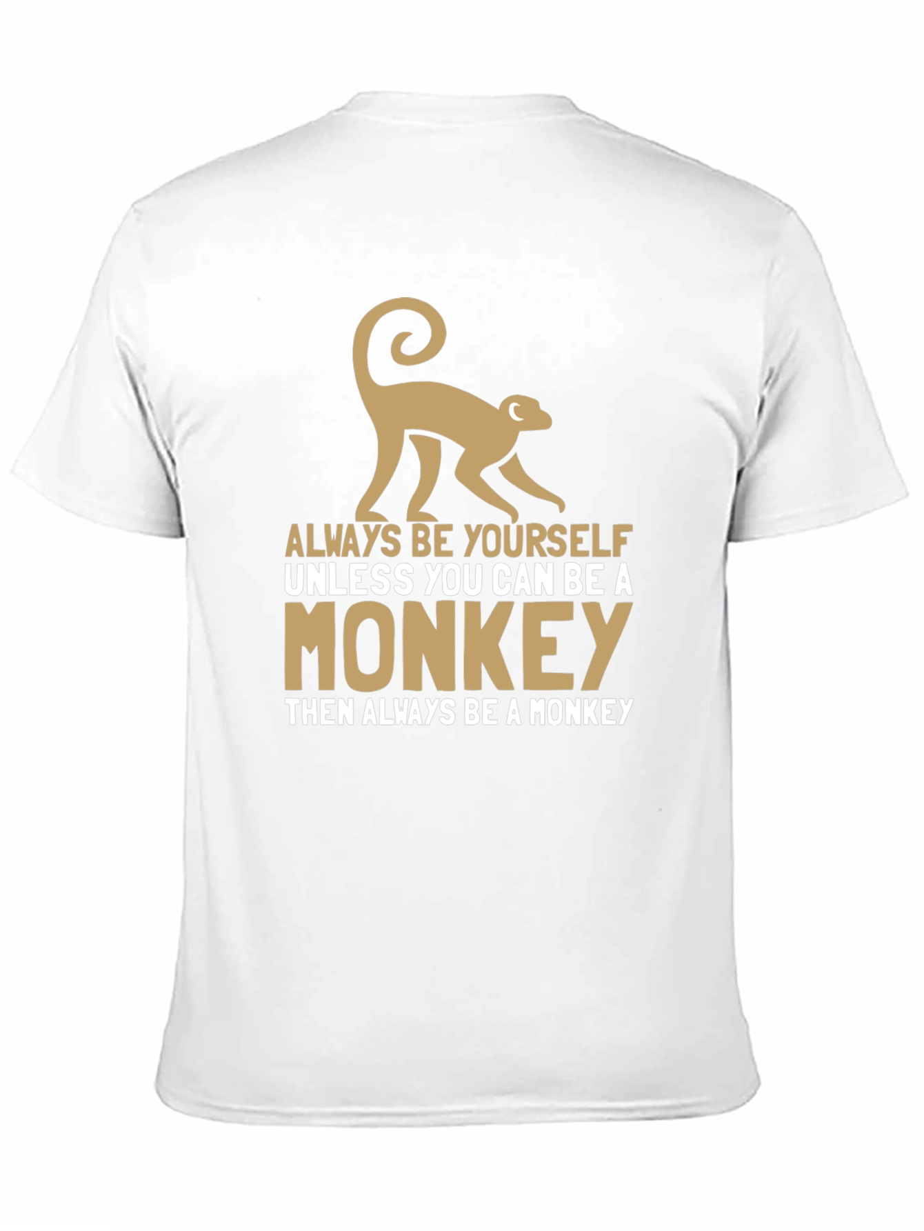 Funny Monkey Graphic T-Shirt