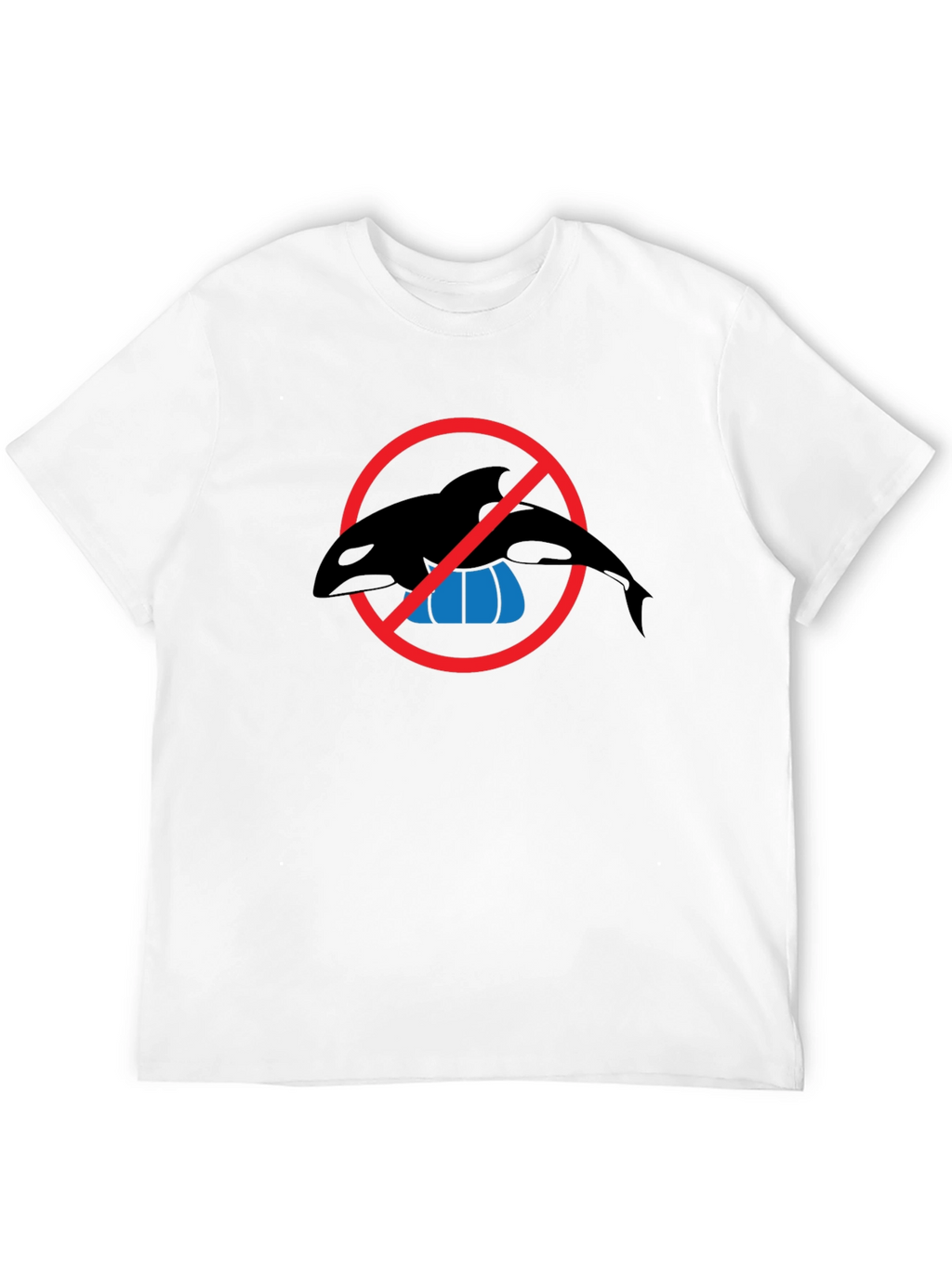 Anti-Orca Show Black T-Shirt