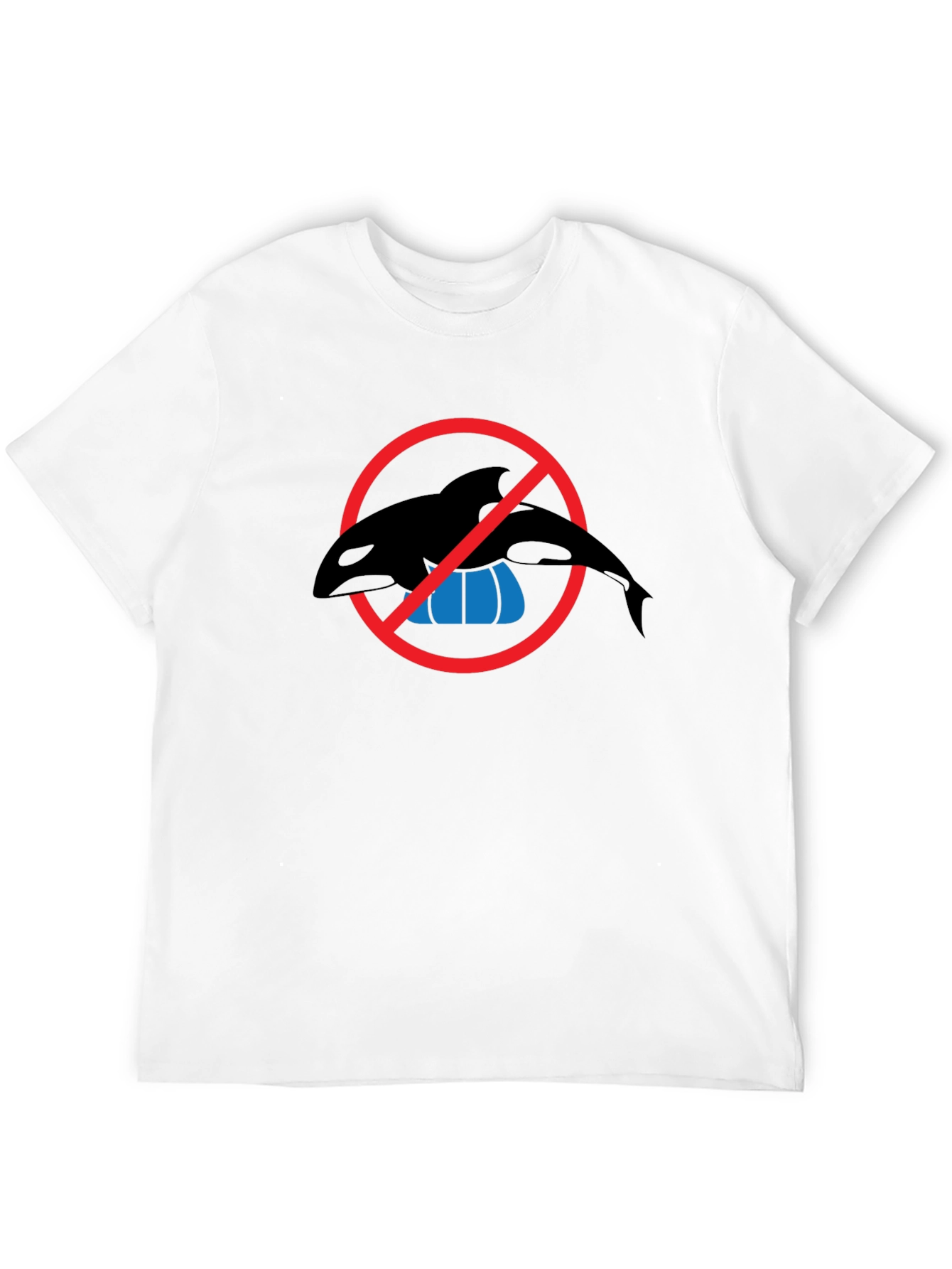 Anti-Orca Show Black T-Shirt