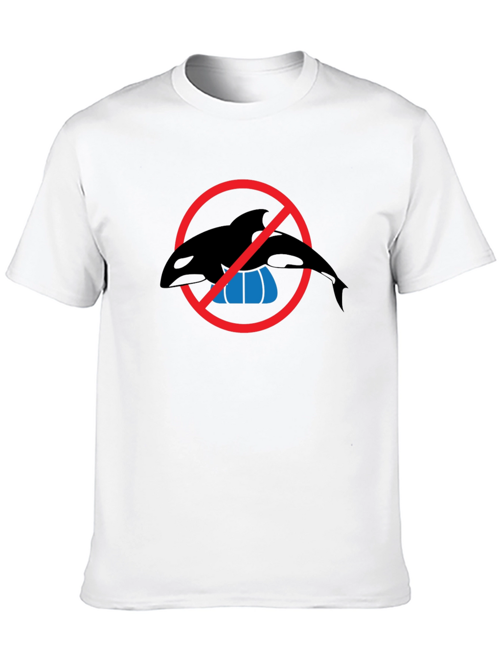 Anti-Orca Show Black T-Shirt