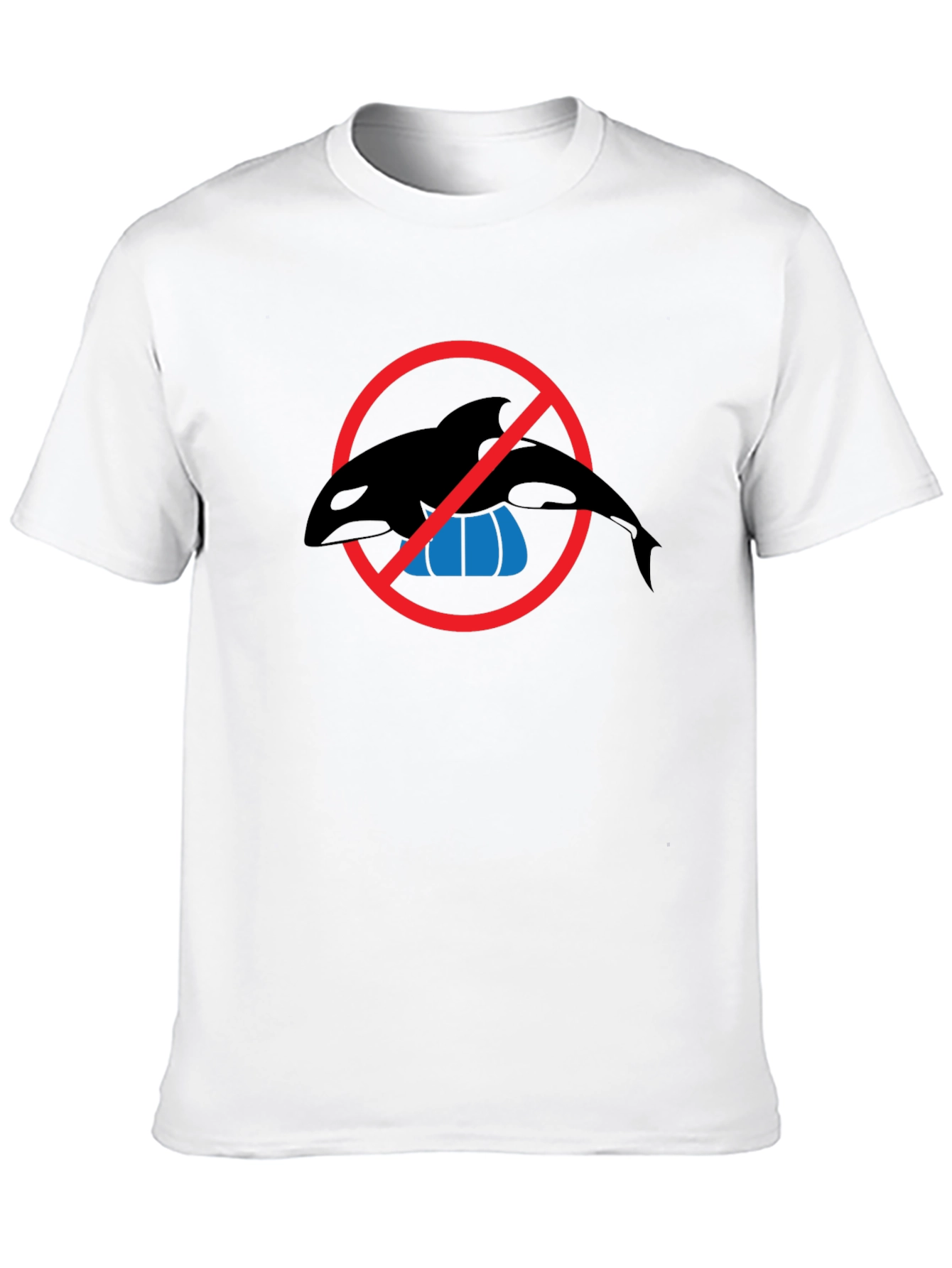 Anti-Orca Show Black T-Shirt