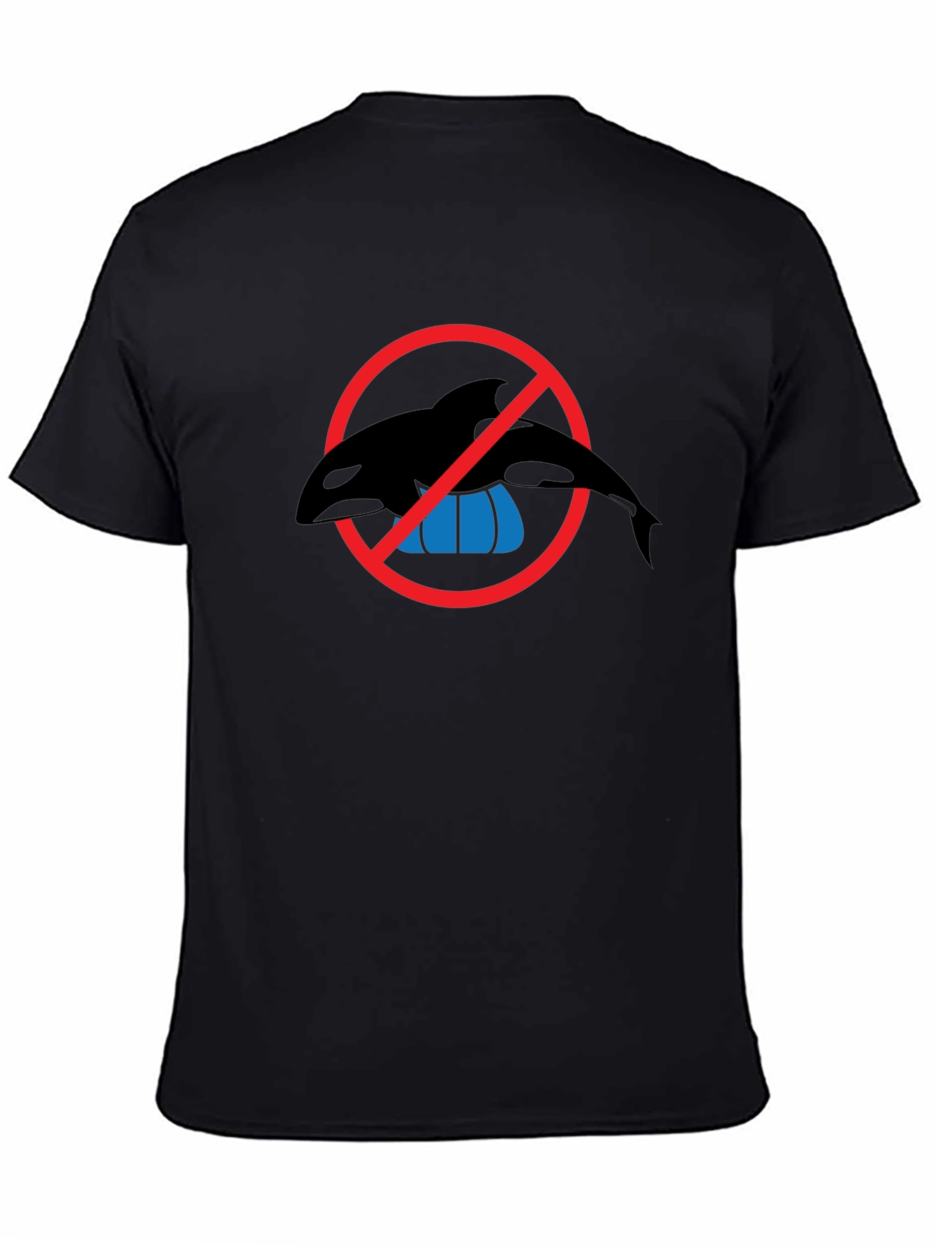 Anti-Orca Show Black T-Shirt