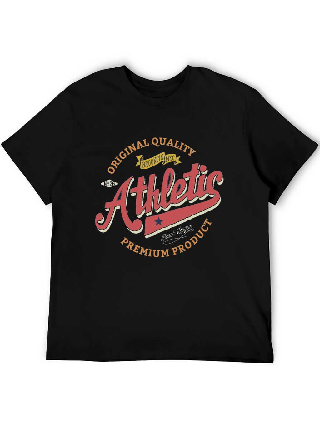 Mens Athletic Graphic T-Shirt