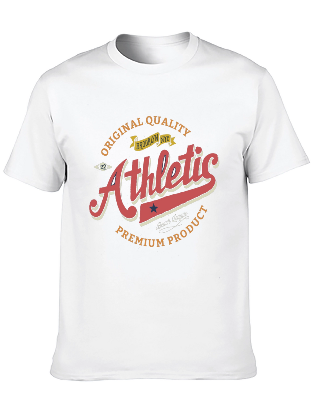 Mens Athletic Graphic T-Shirt