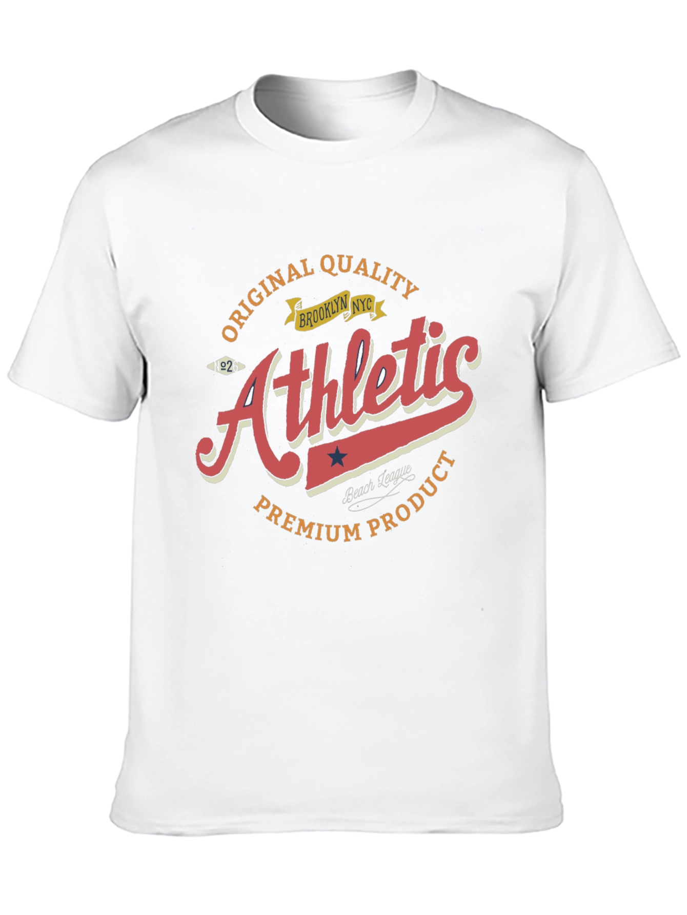 Mens Athletic Graphic T-Shirt