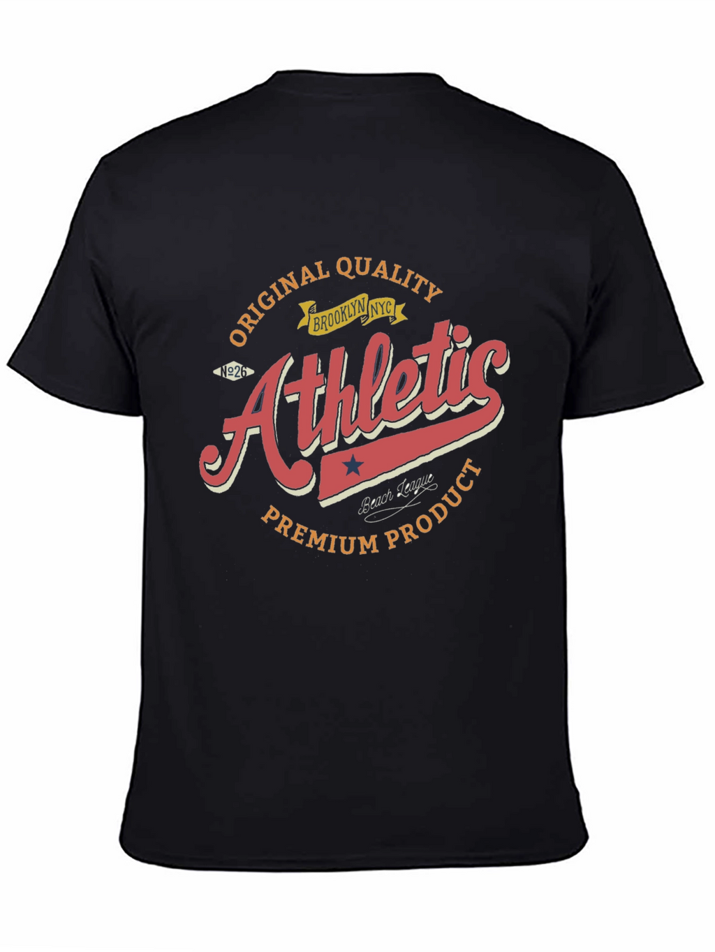Mens Athletic Graphic T-Shirt
