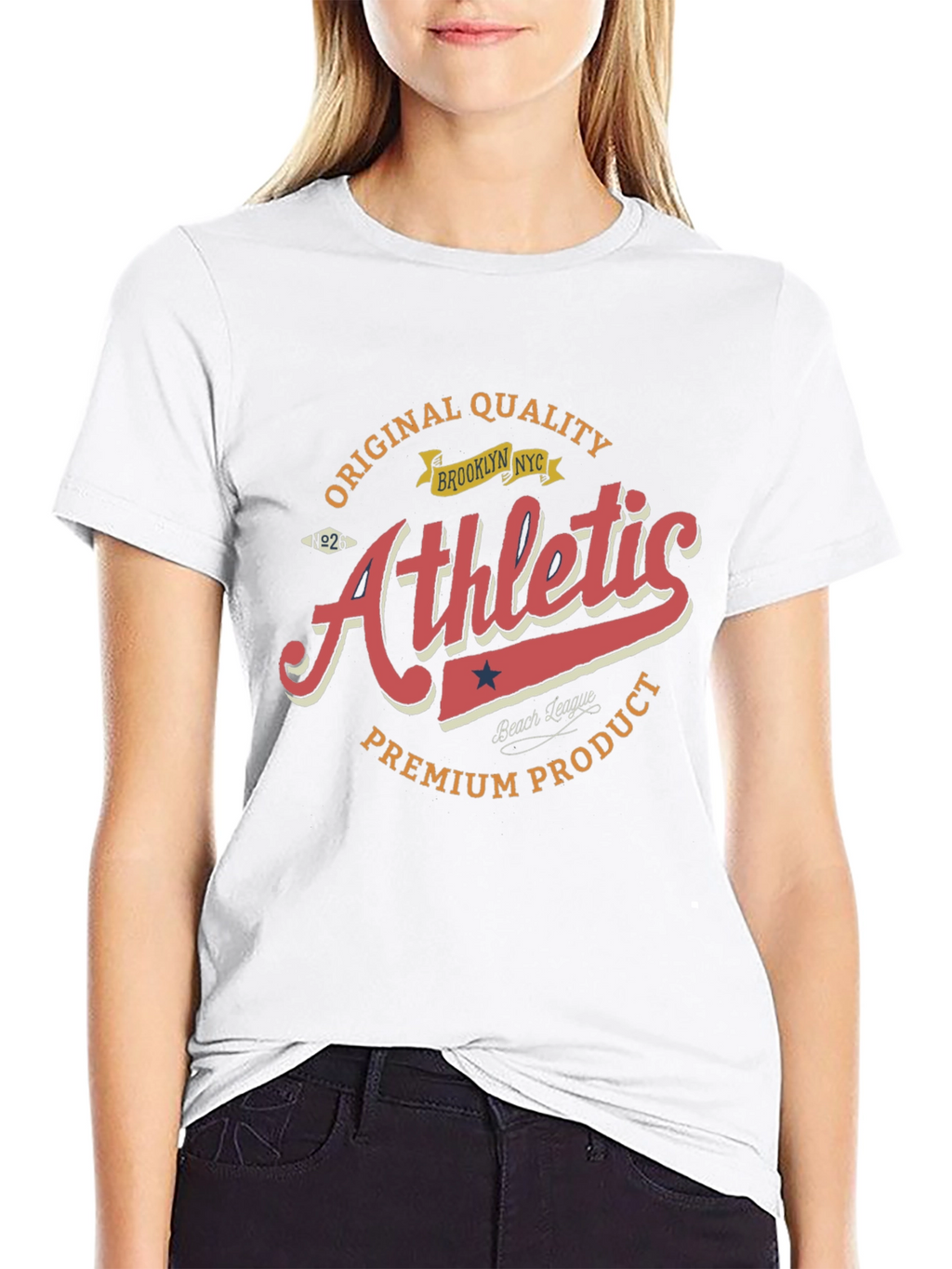 Mens Athletic Graphic T-Shirt