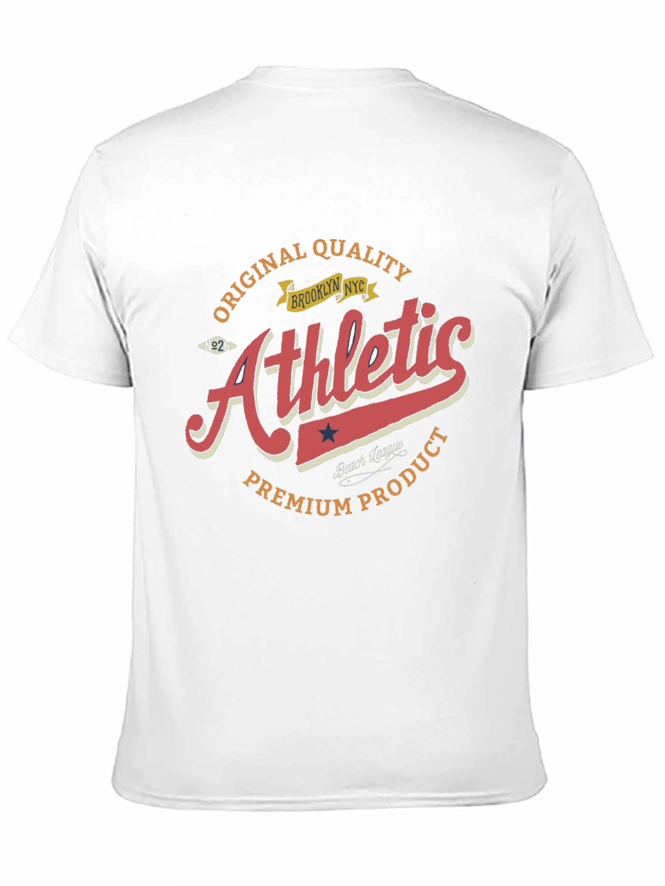 Mens Athletic Graphic T-Shirt