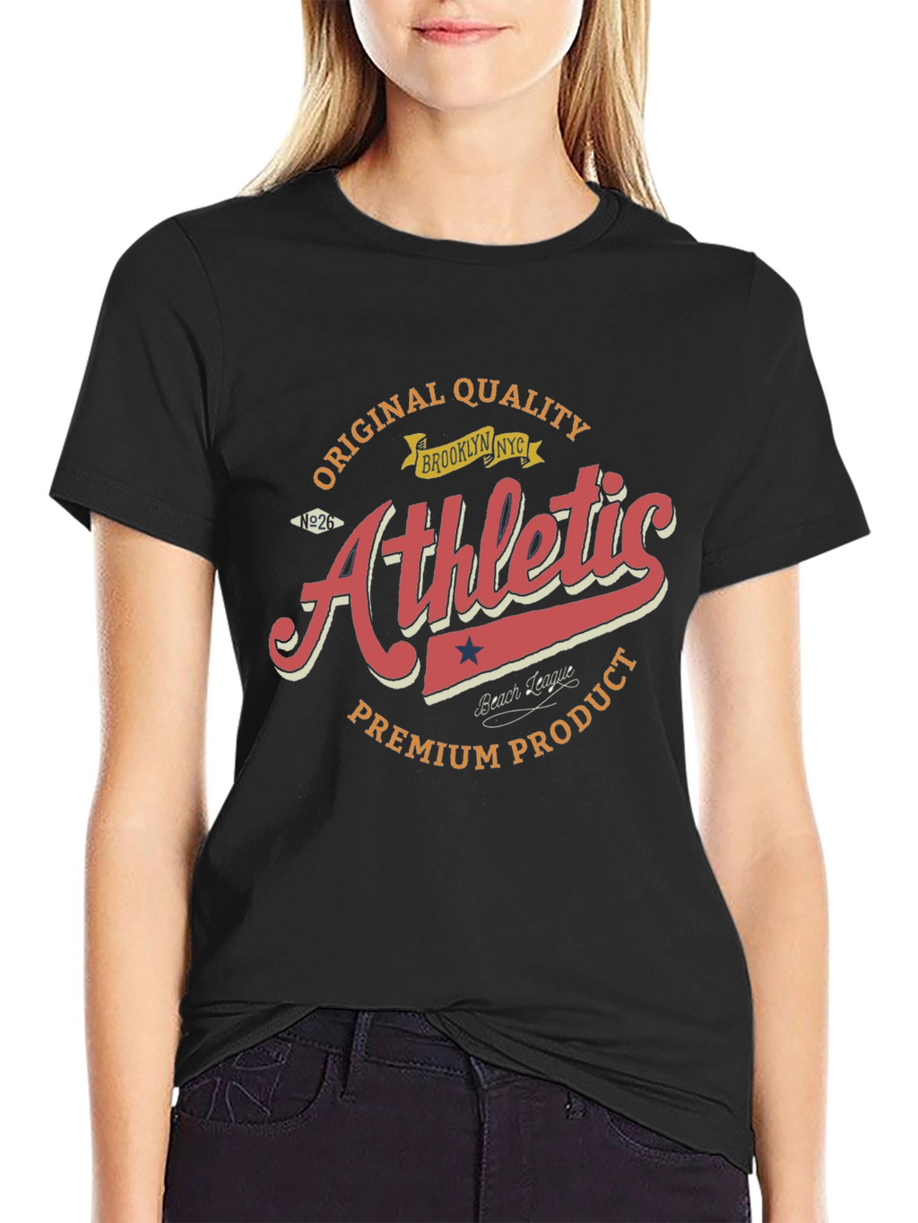 Mens Athletic Graphic T-Shirt