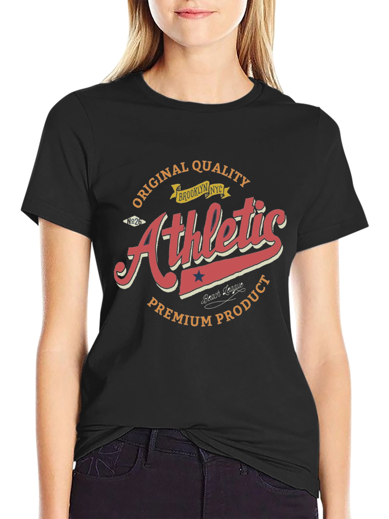 Mens Athletic Graphic T-Shirt
