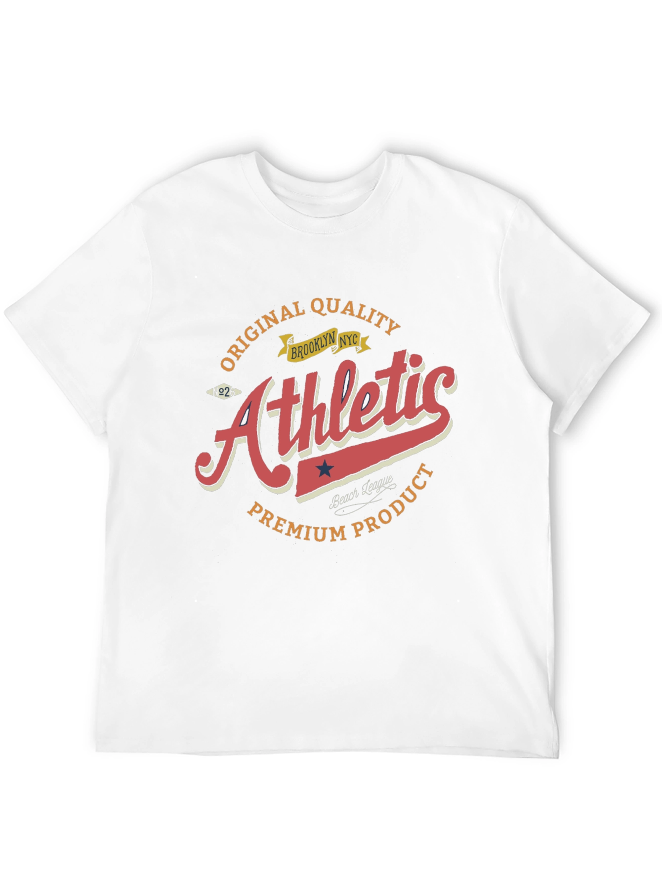 Mens Athletic Graphic T-Shirt