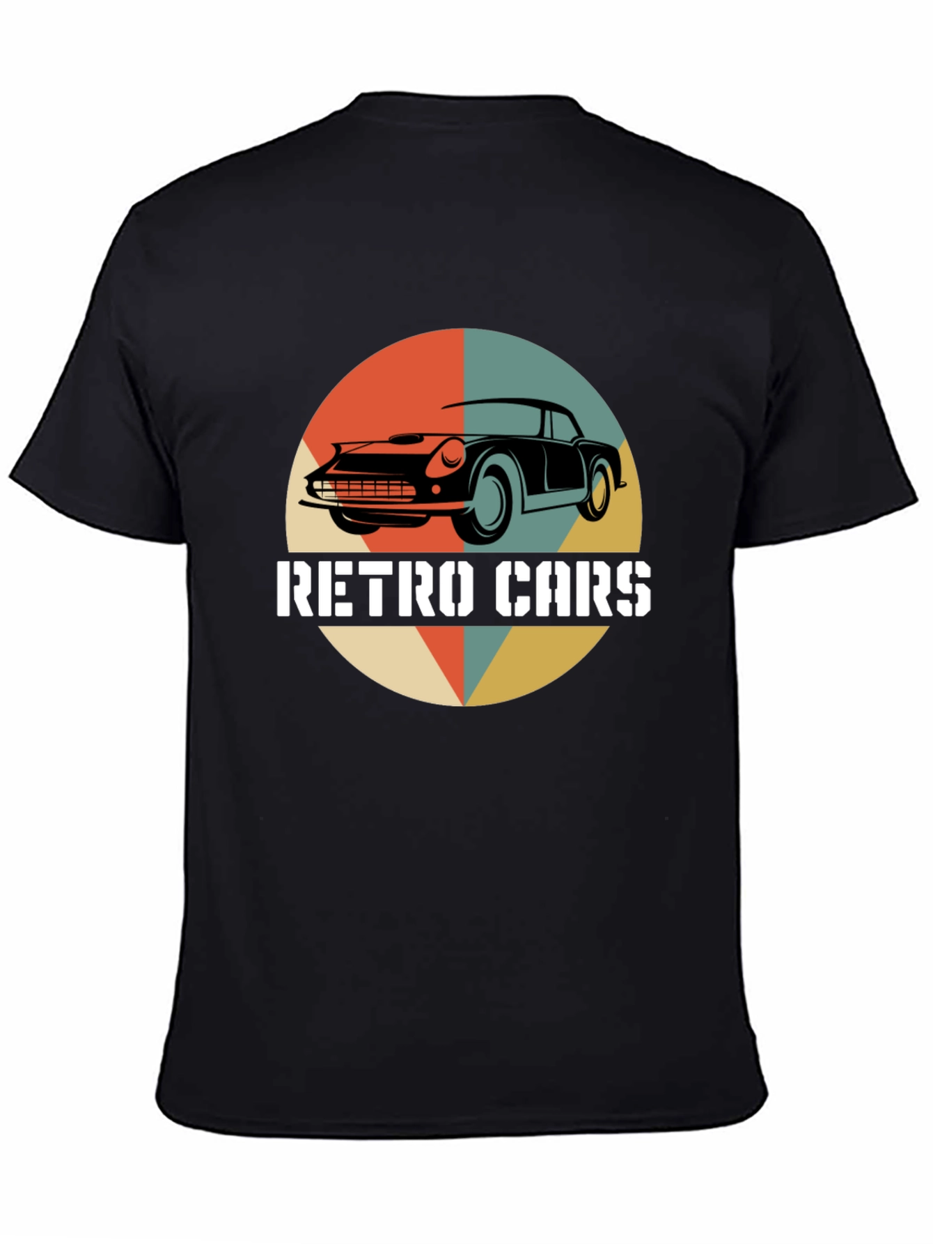 Retro Cars Graphic Tee - Vintage Automotive Style