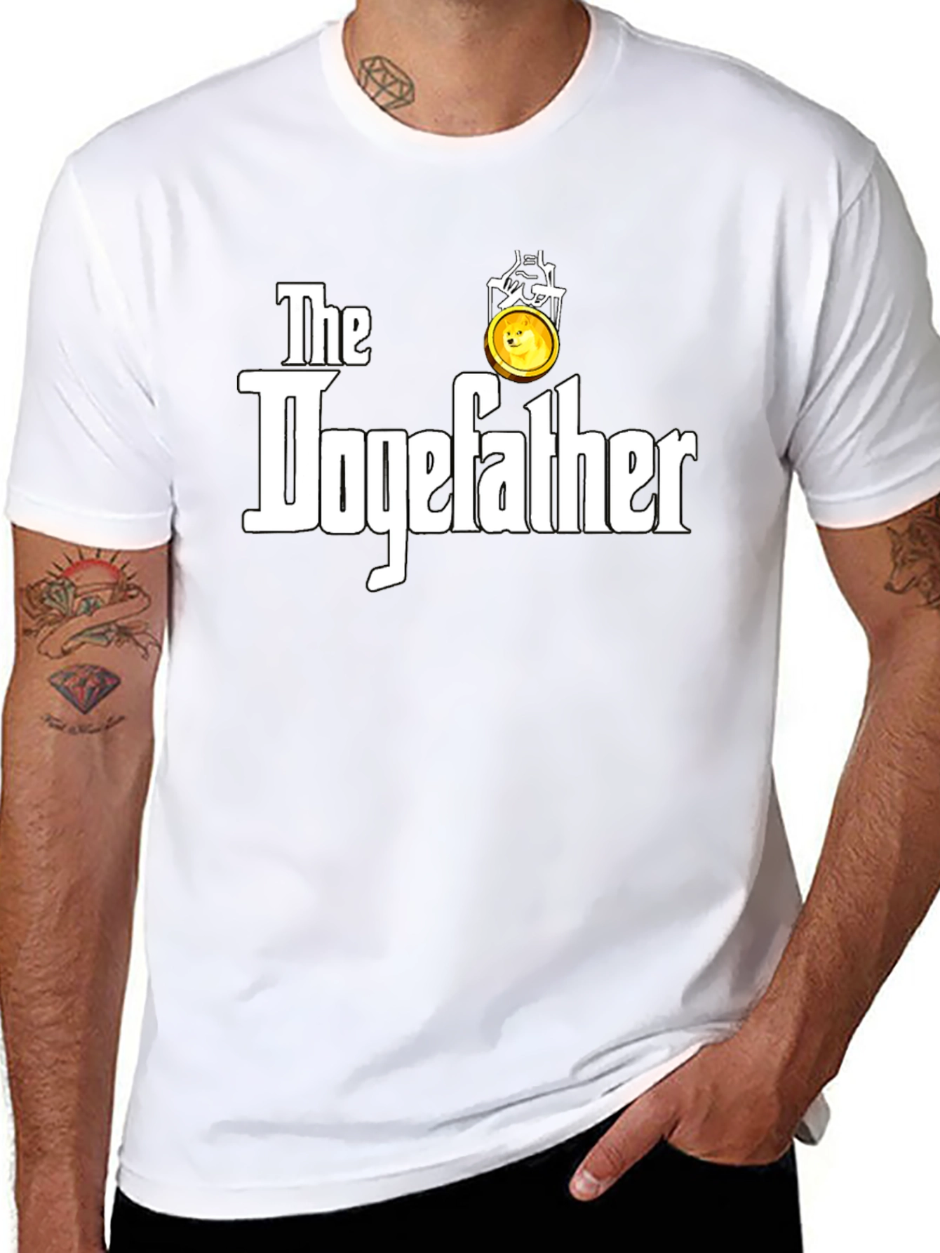The Dogefather T-Shirt - Meme Crypto