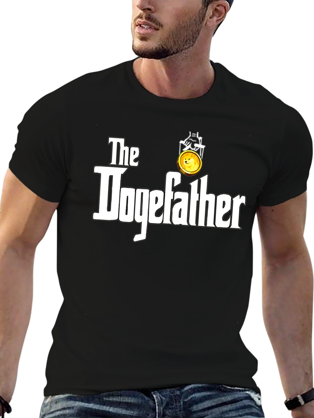 The Dogefather T-Shirt - Meme Crypto